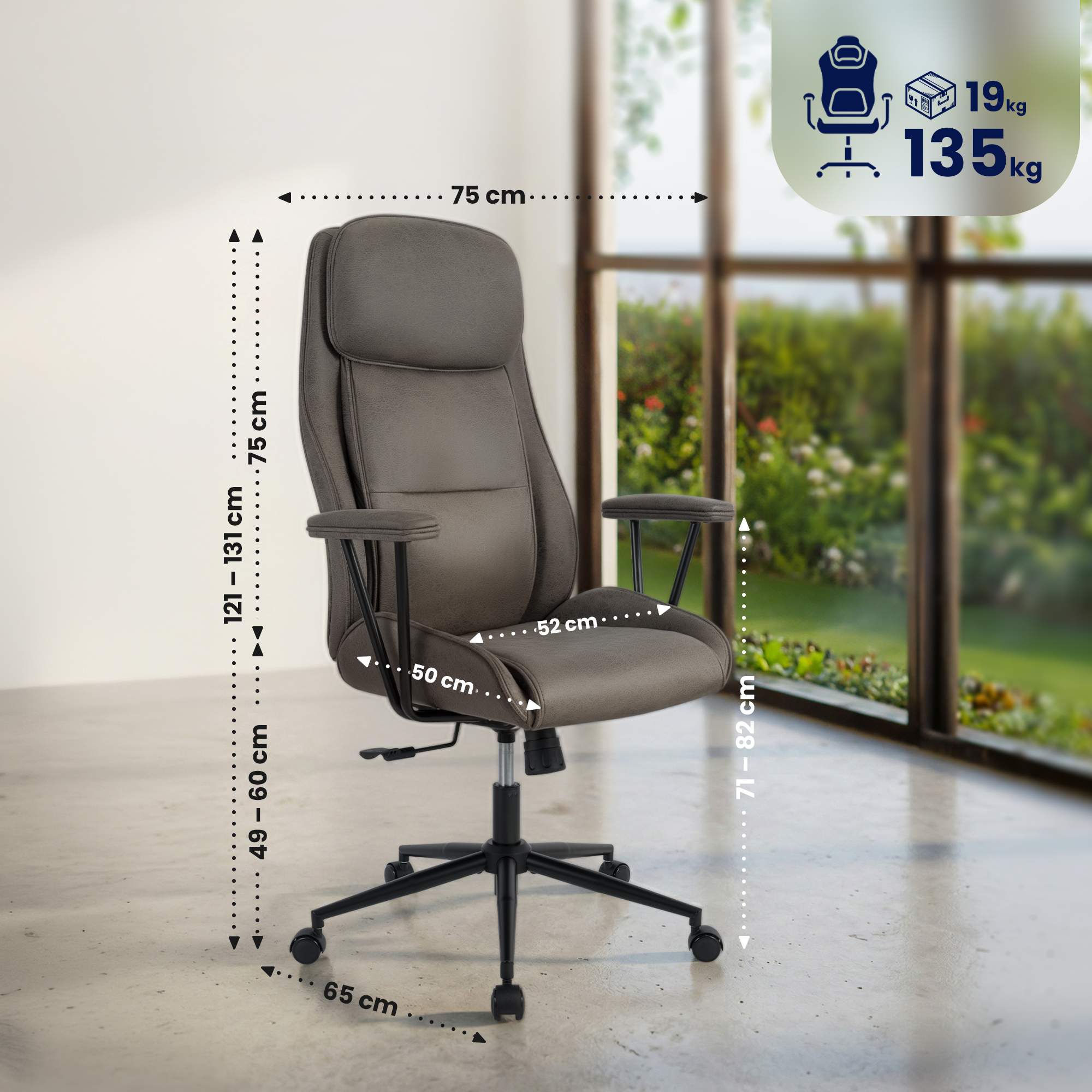 Sedia da ufficio Siddar