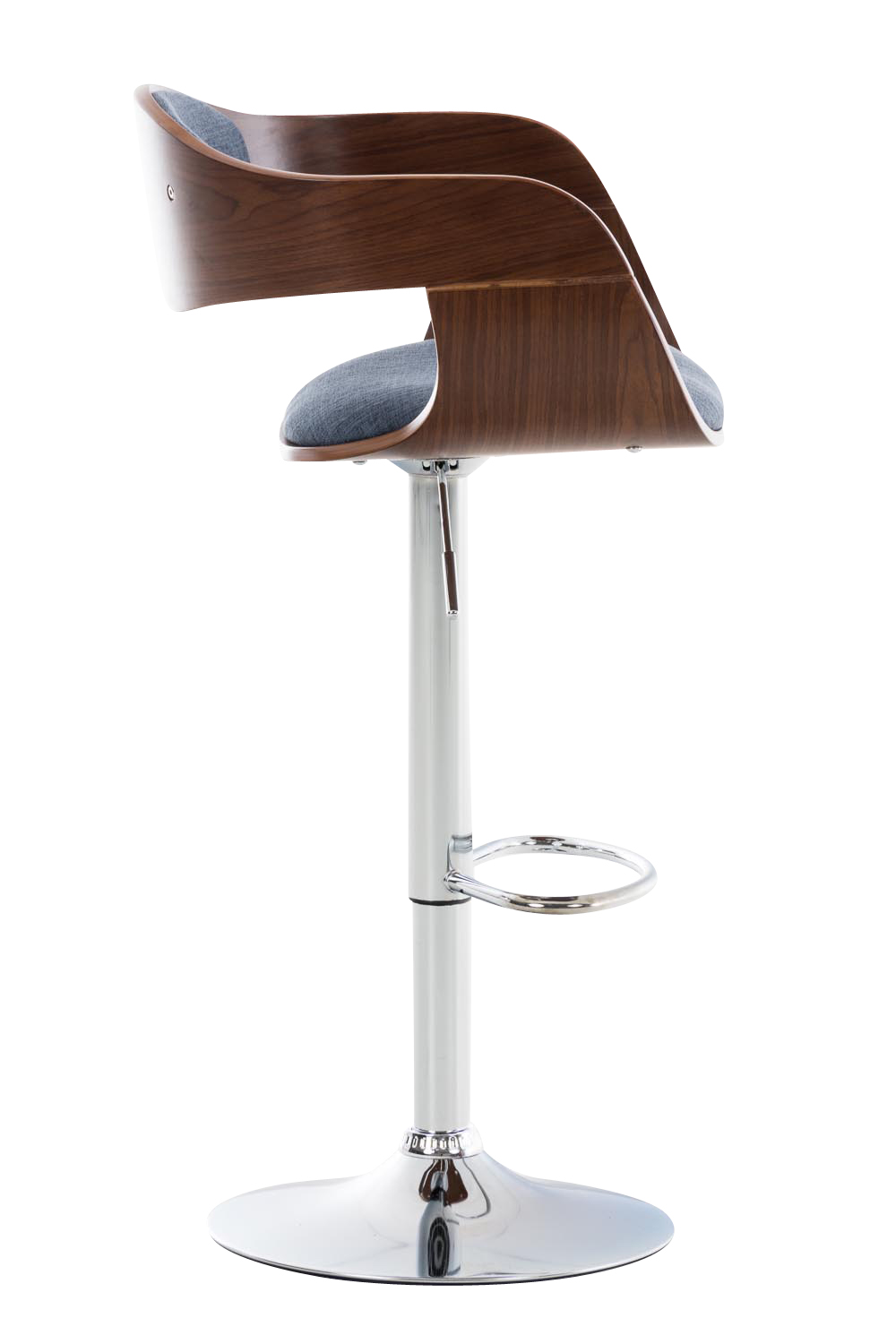 Set 2 sgabelli cucina Kingston in tessuto