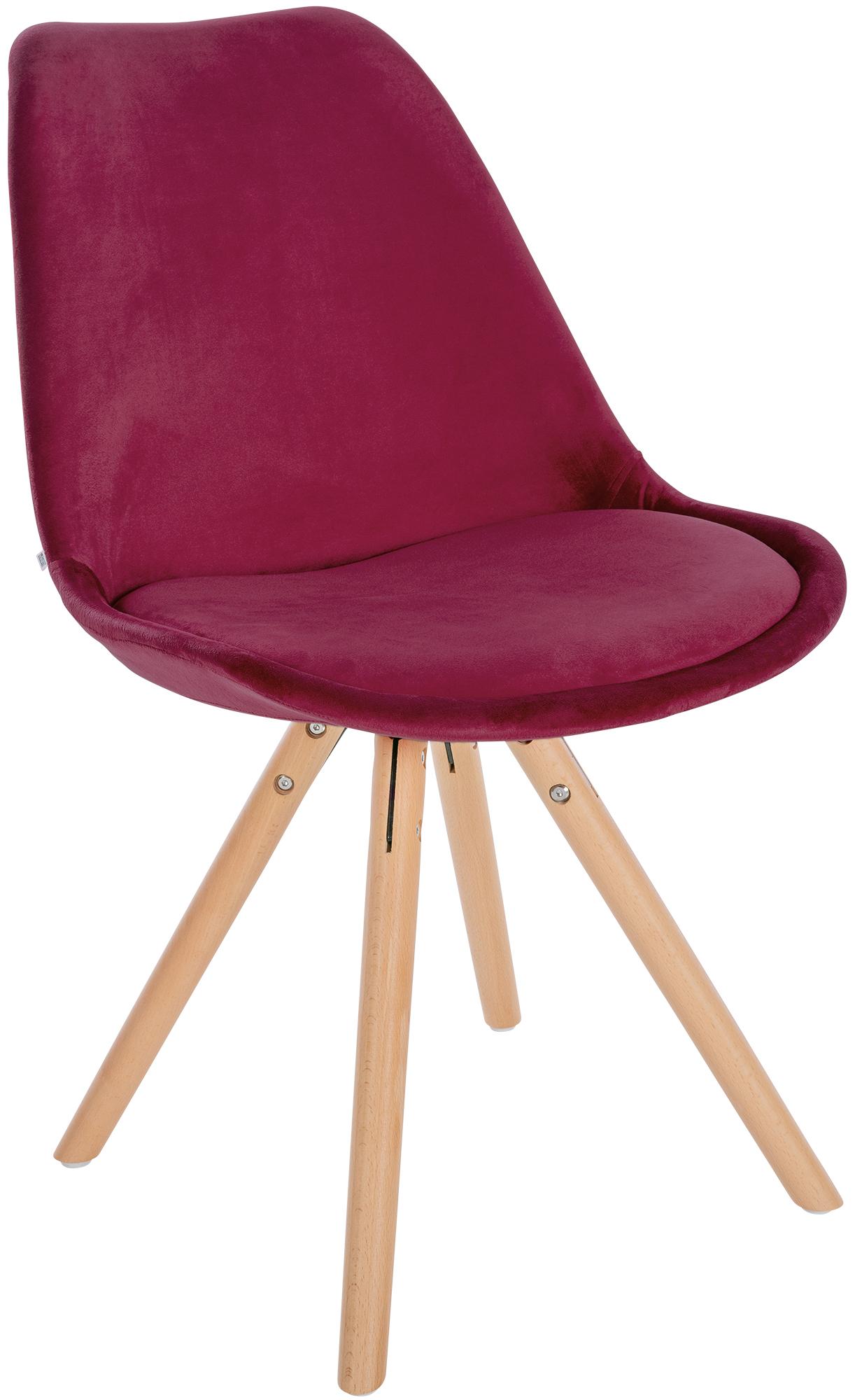 Set di 4 sedie Sofia Velvet