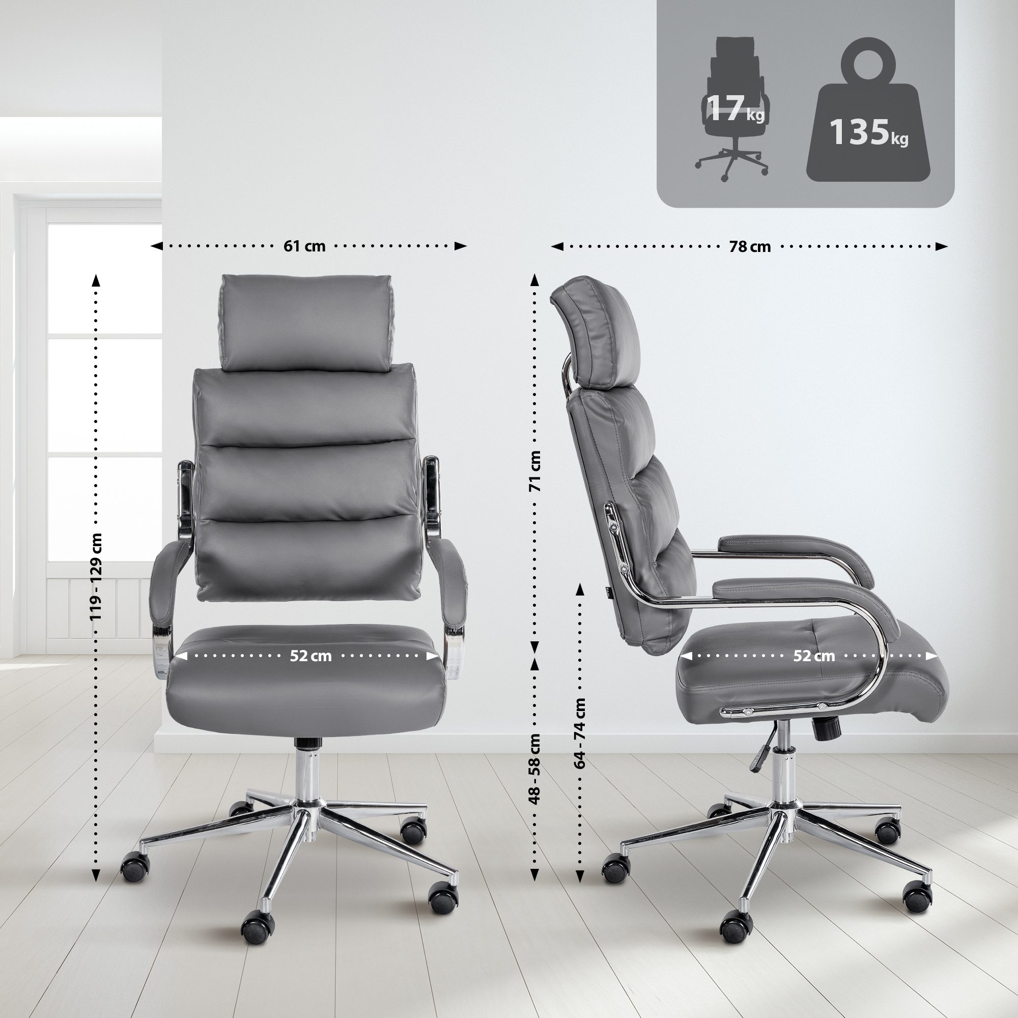 Sedia da ufficio Campo