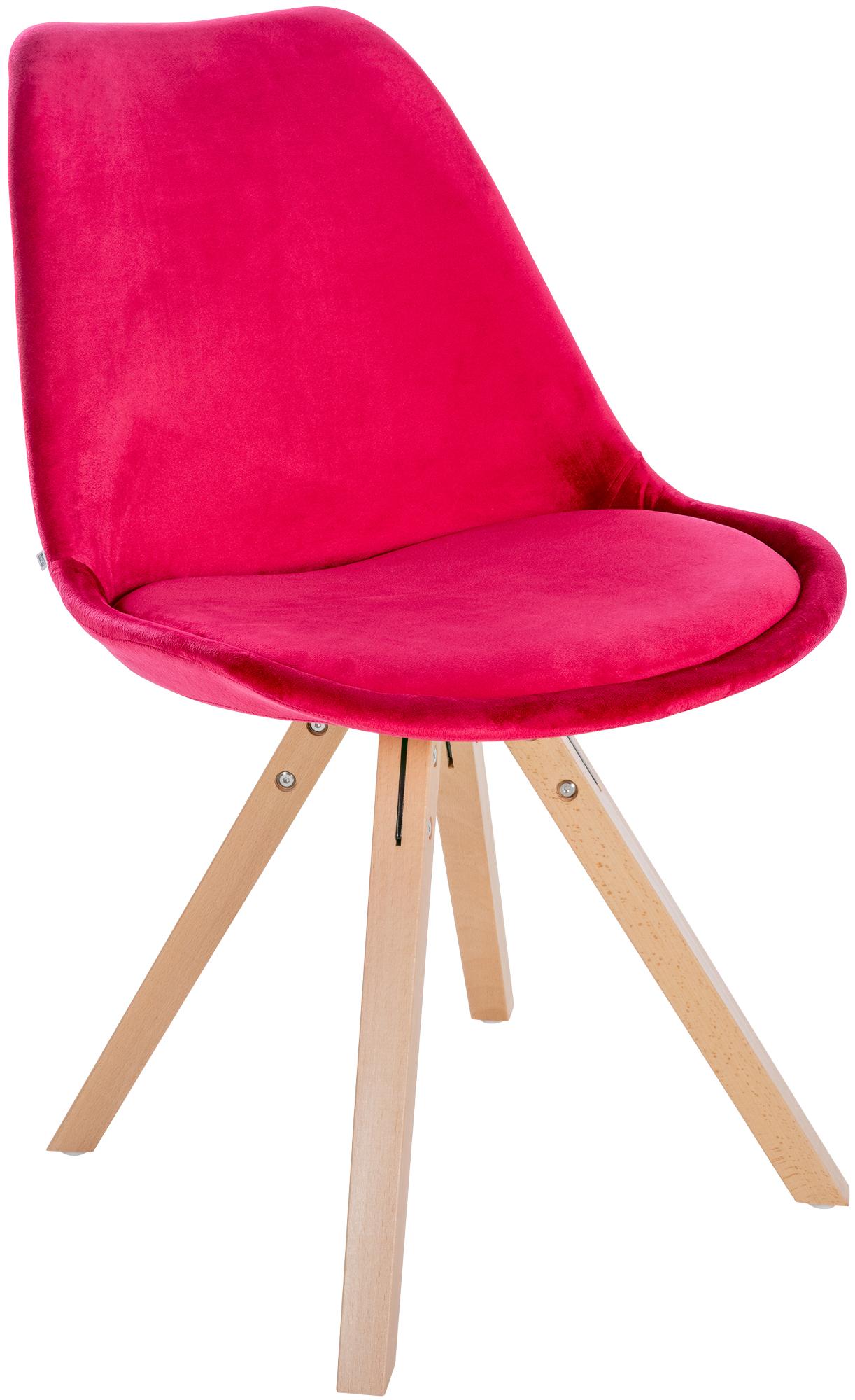 Set di 4 sedie Sofia Velvet
