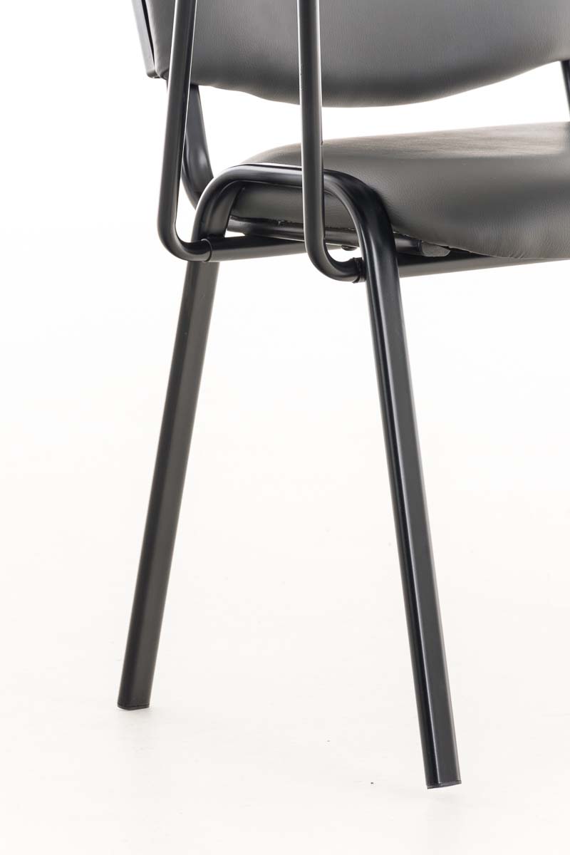 Sedia Ken in similpelle con tavolino ribaltabile