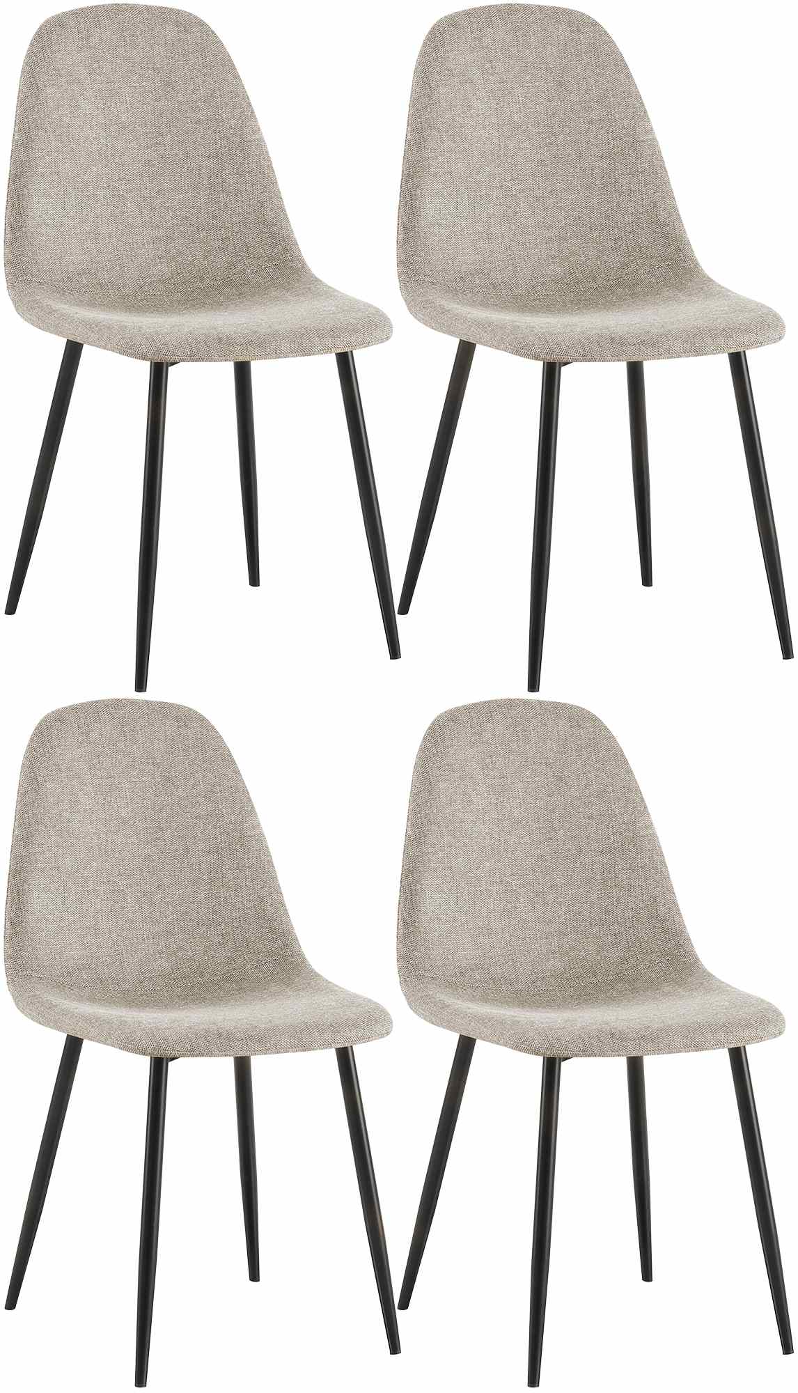 Set di 4 sedie da pranzo Napier