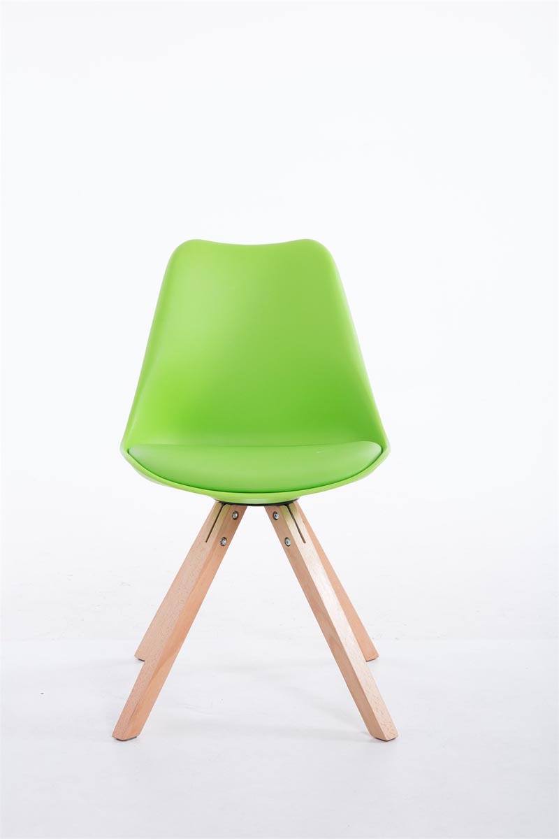 Sedia Toulouse in similpelle gambe tonde