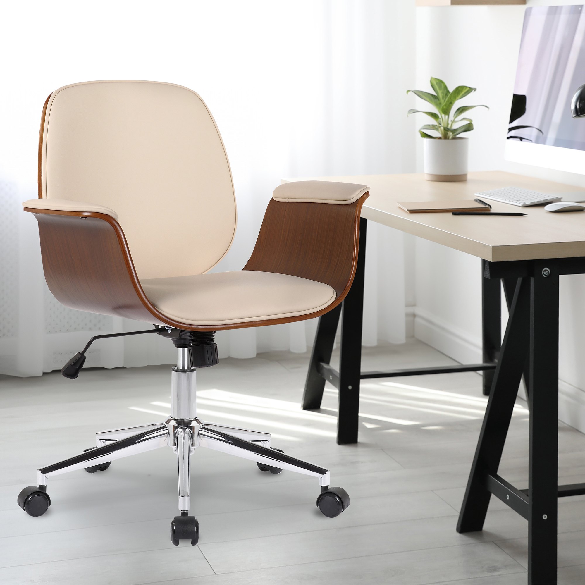 Sedia ufficio Kemberg in similpelle