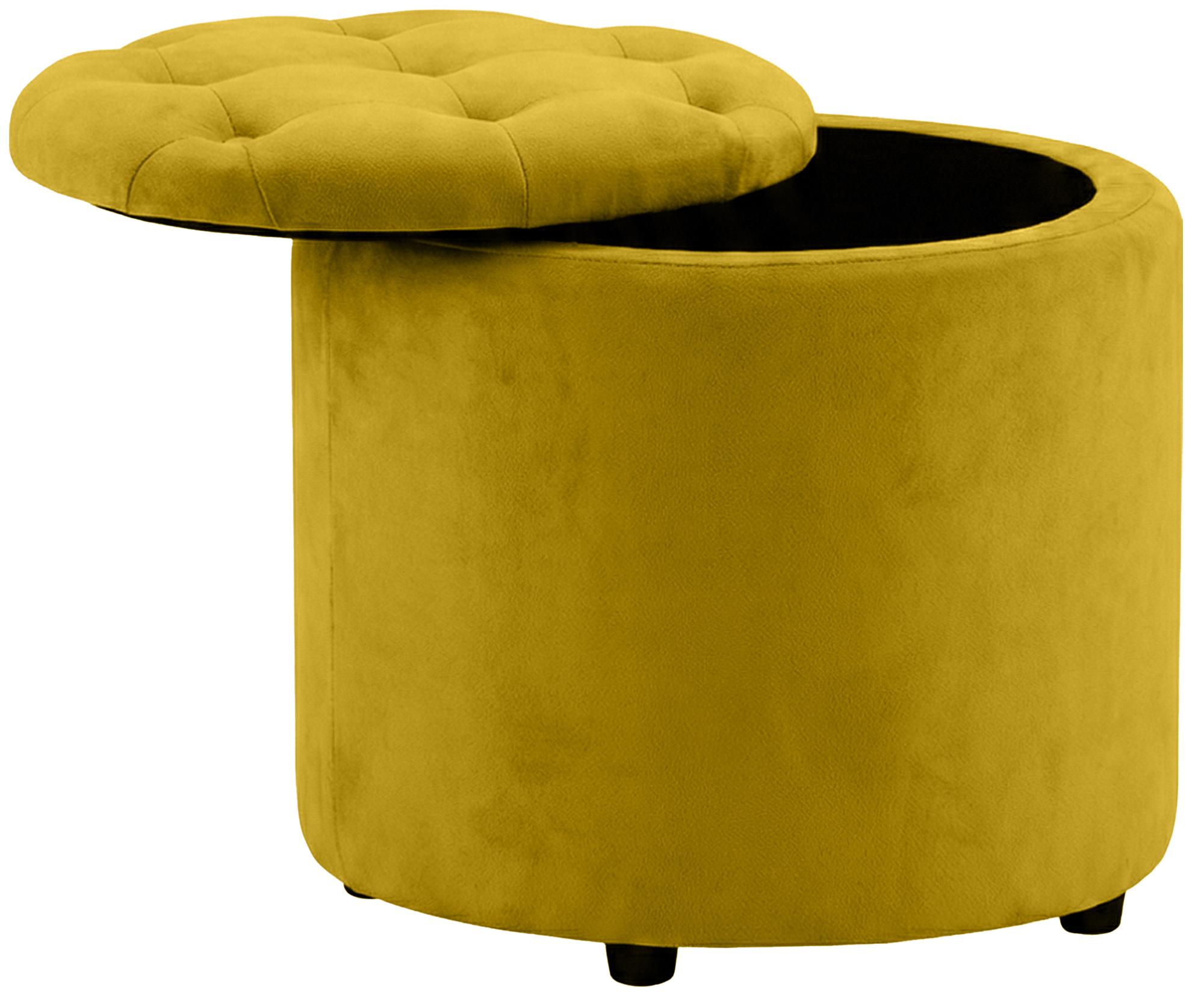 Pouf Pantin in velluto