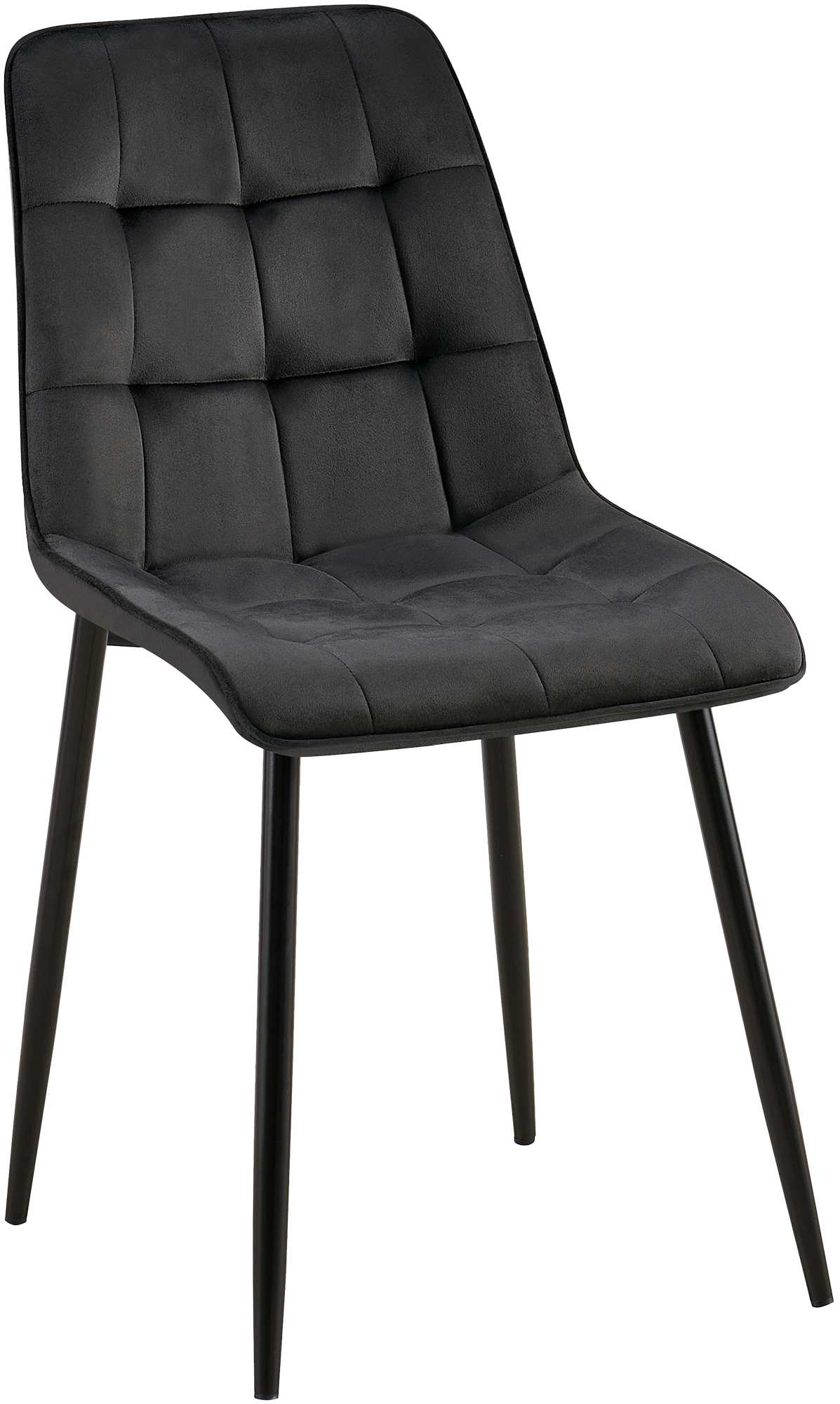 Sedia da pranzo Gifford con rivestimento in velluto