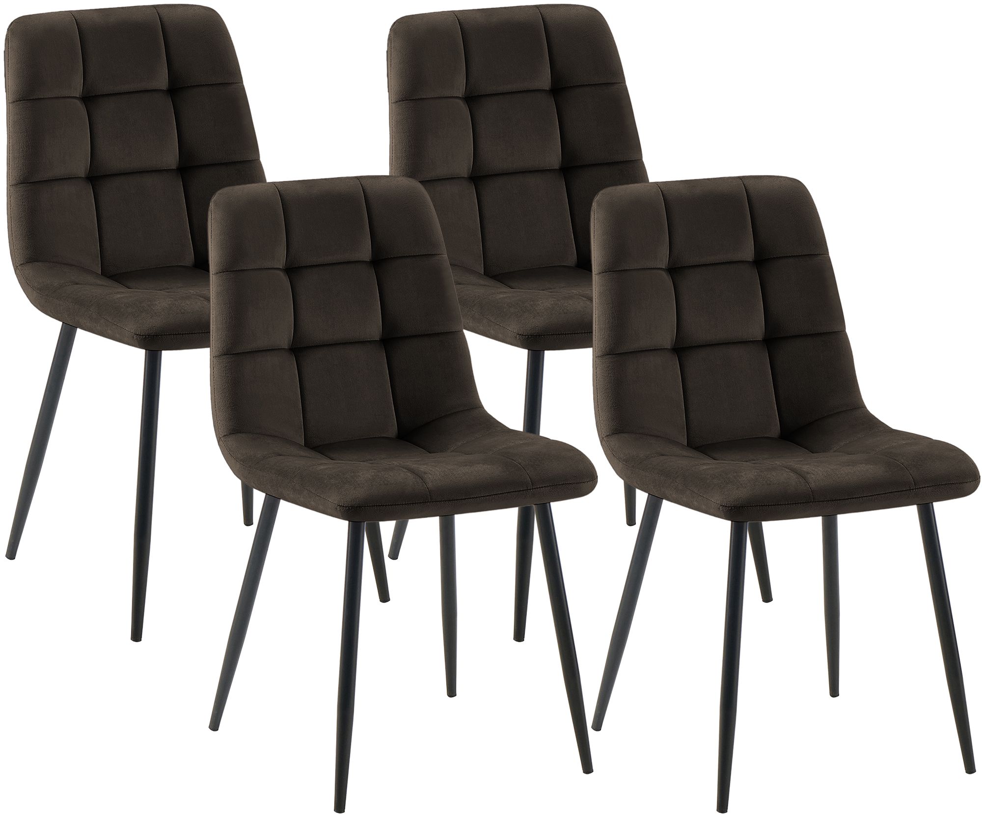 Set di 4 sedie da pranzo Tilde