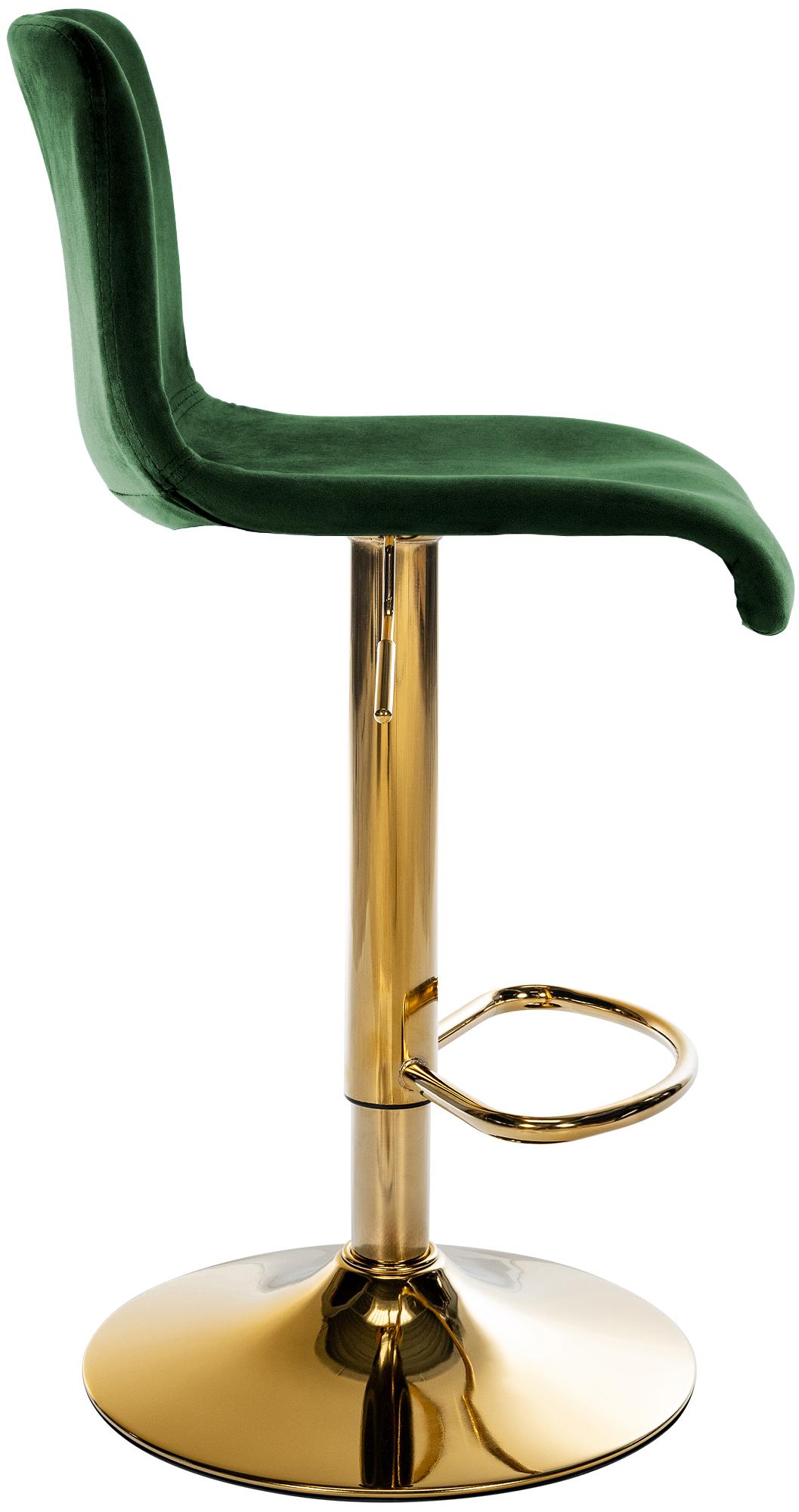 Sgabello Bar Hover in Velluto