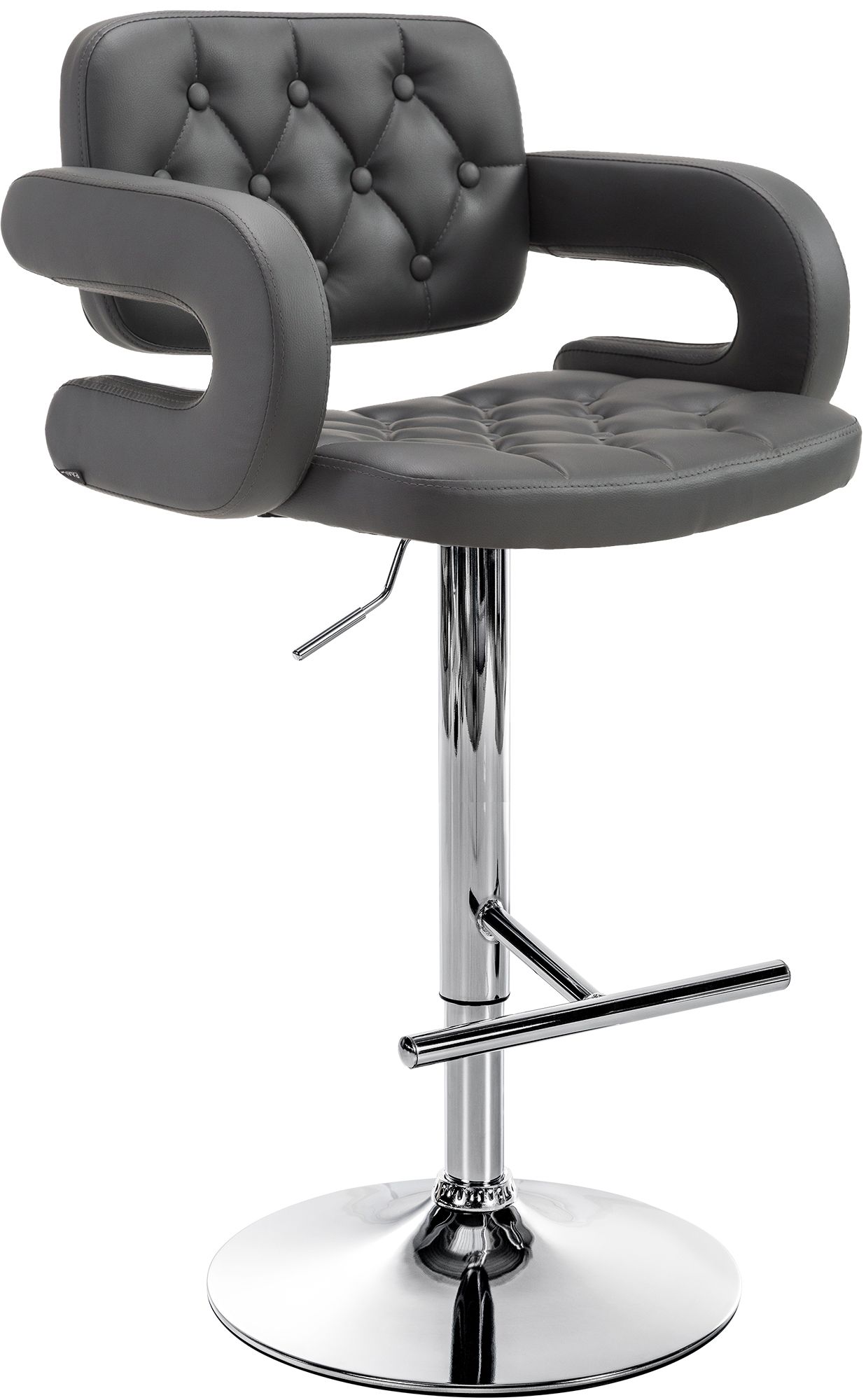 Sgabello Dublin in similpelle