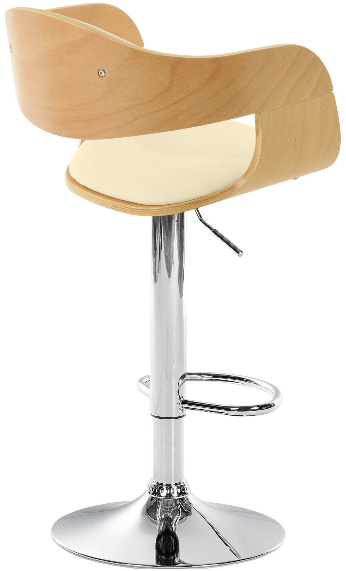 Sgabello Kingston in Similpelle