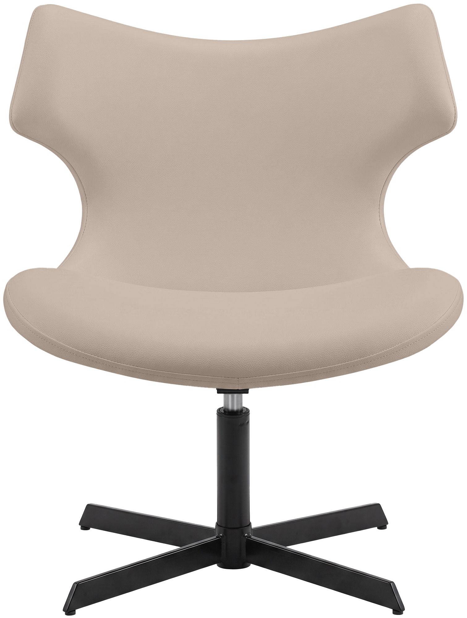 Set di 2 Poltroncine Lounge Welland Effetto Pelle