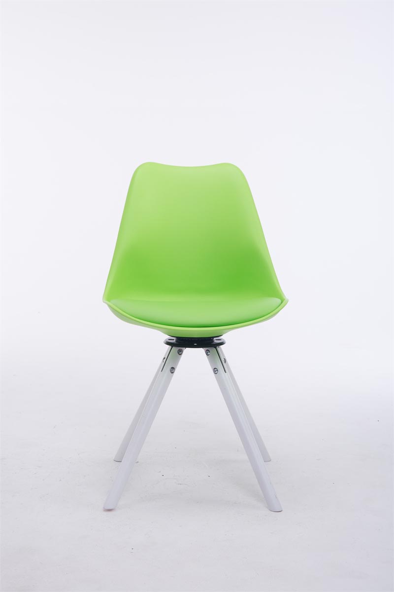 Sedia design Troyes Girevole Similpelle Rotondo