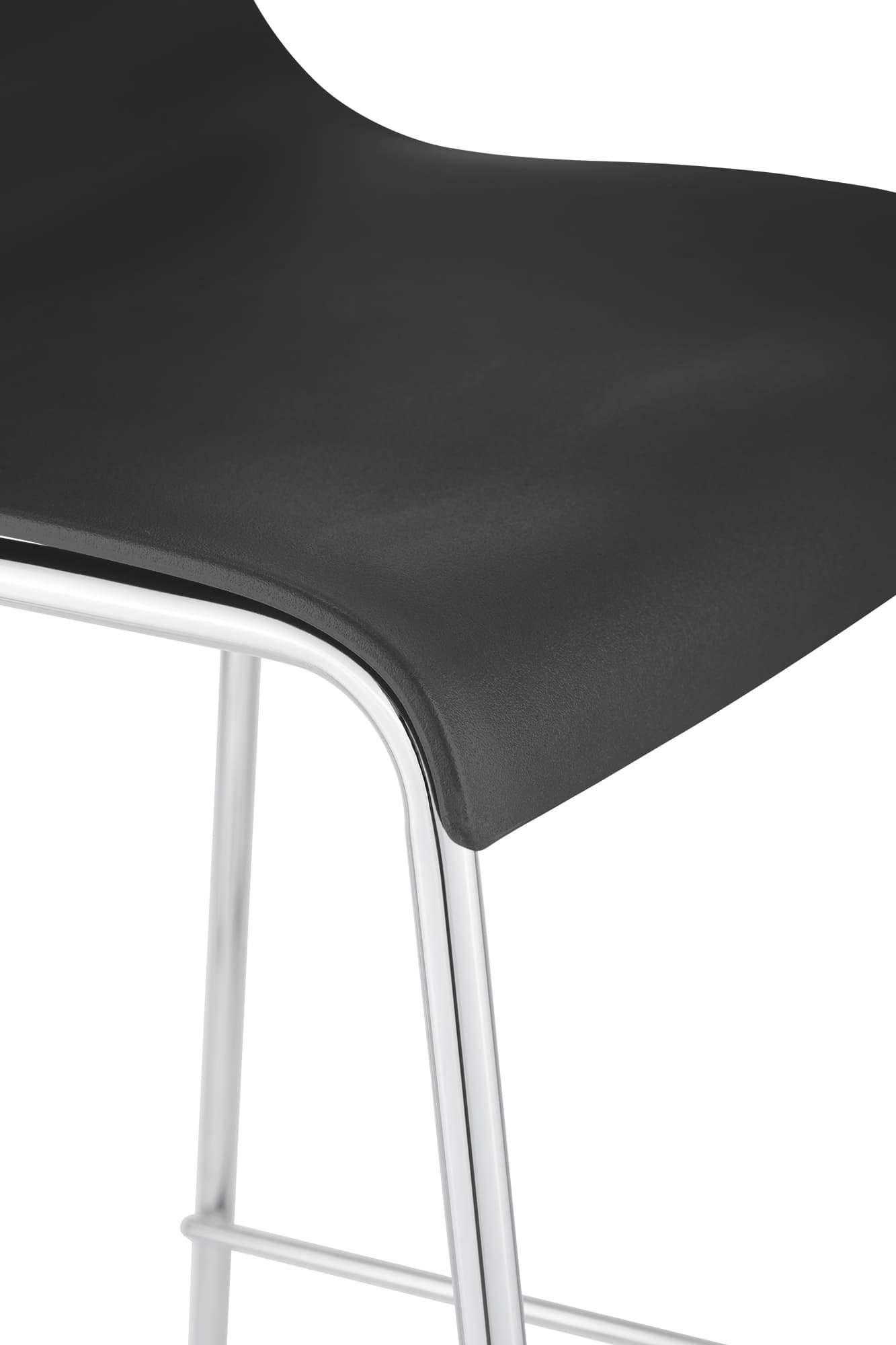 Sgabello da Bar Hover Plastica Struttura a 4 Gambe