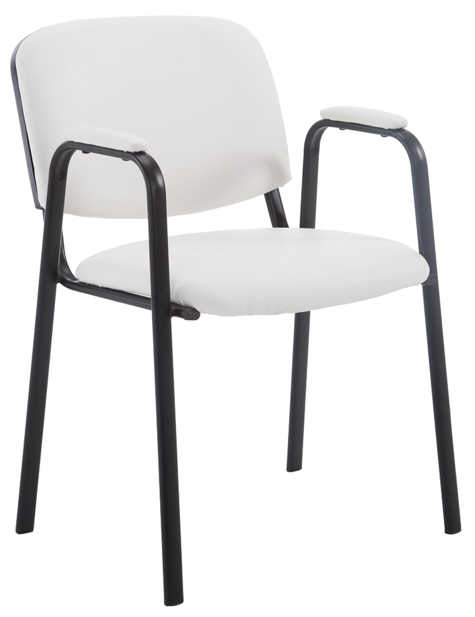 Sedia impilabile Ken Pro in ecopelle