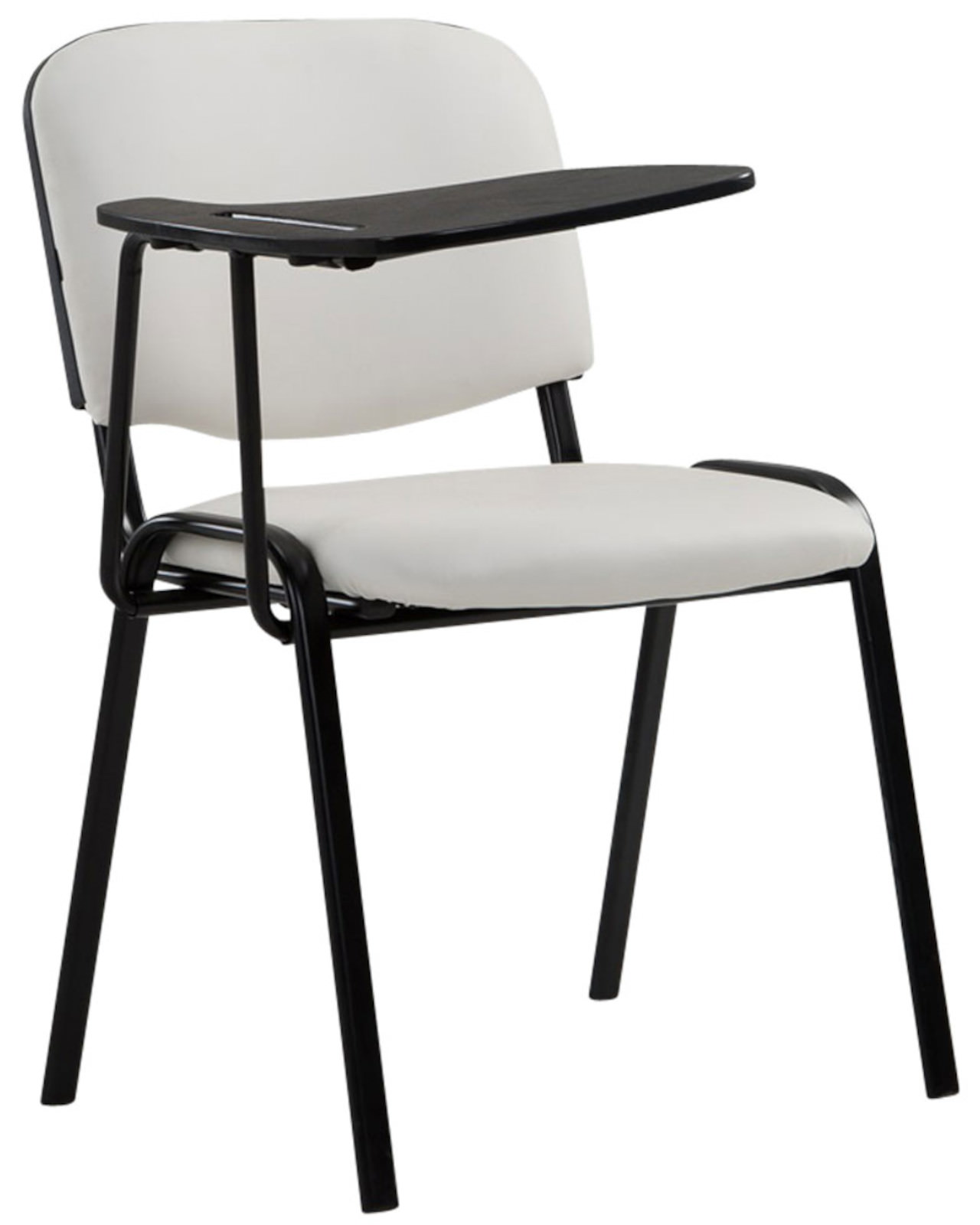Set di 4 sedie Ken con tavolo pieghevole in similpelle