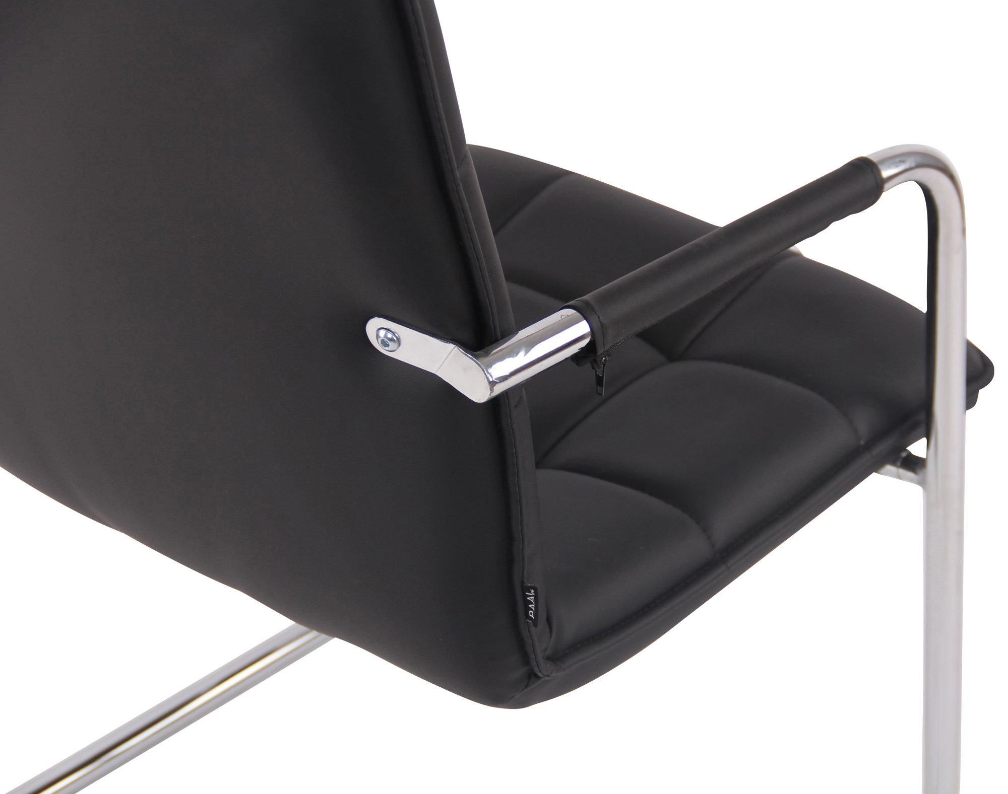Sedia sala d'aspetto Gandia in similpelle