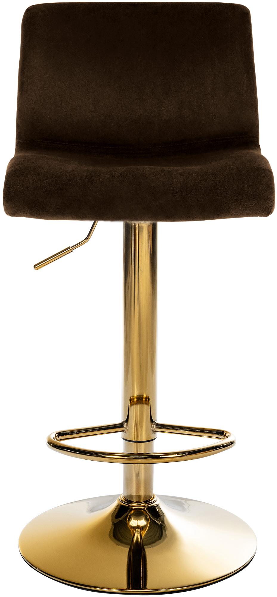 Sgabello Bar Hover in Velluto