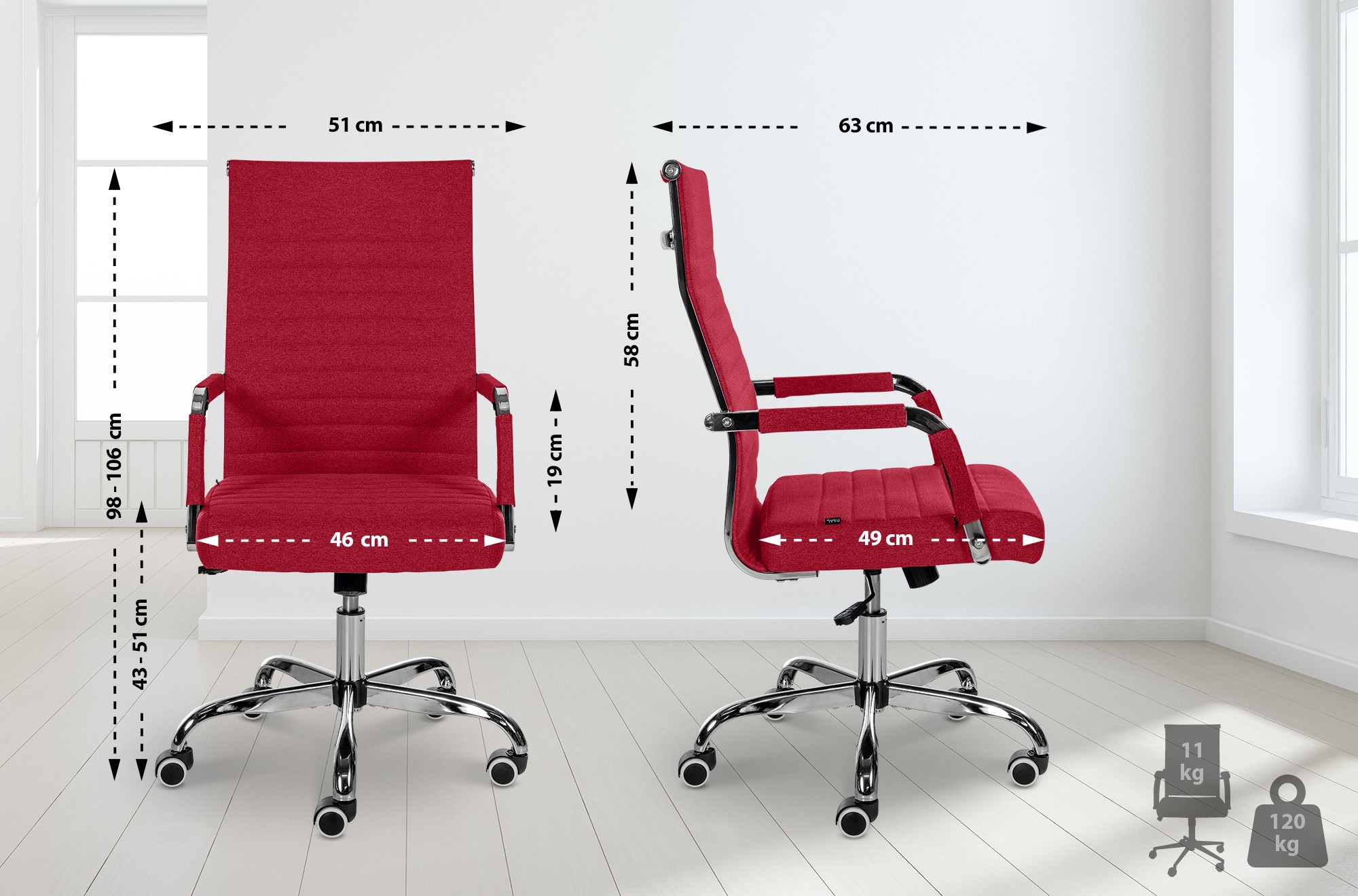Sedia Da ufficio Amadora