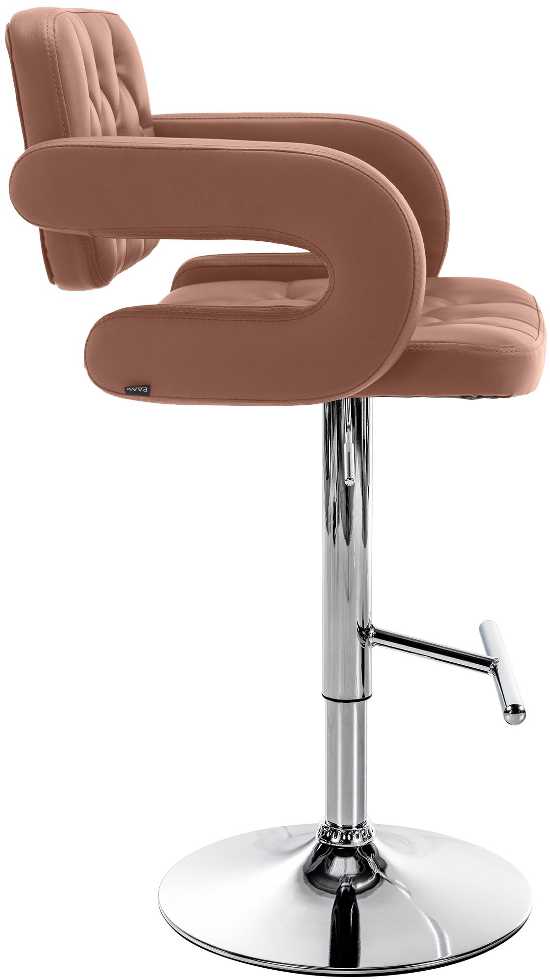 Sgabello Dublin in similpelle