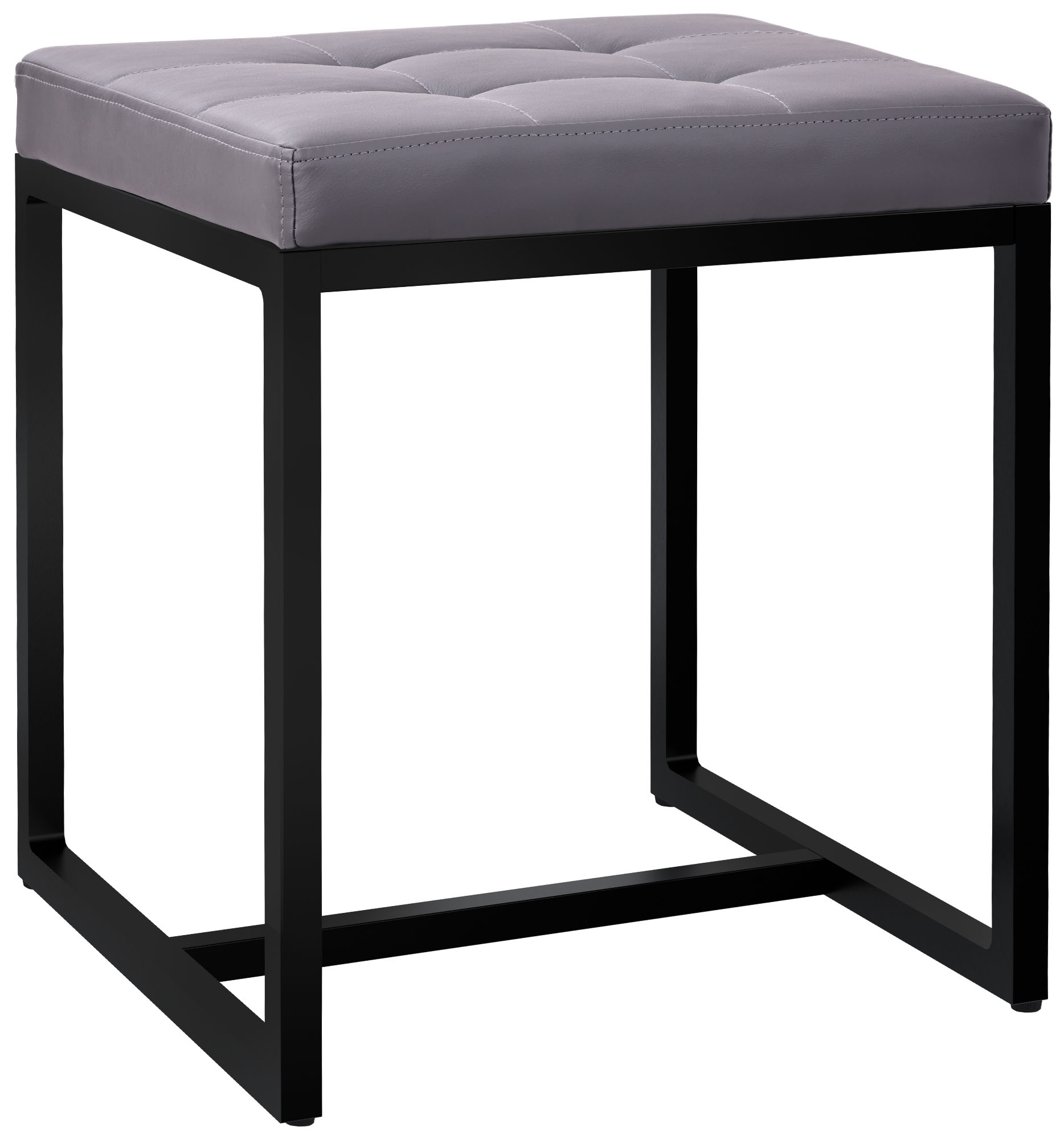 Sgabello Barci con struttura nera