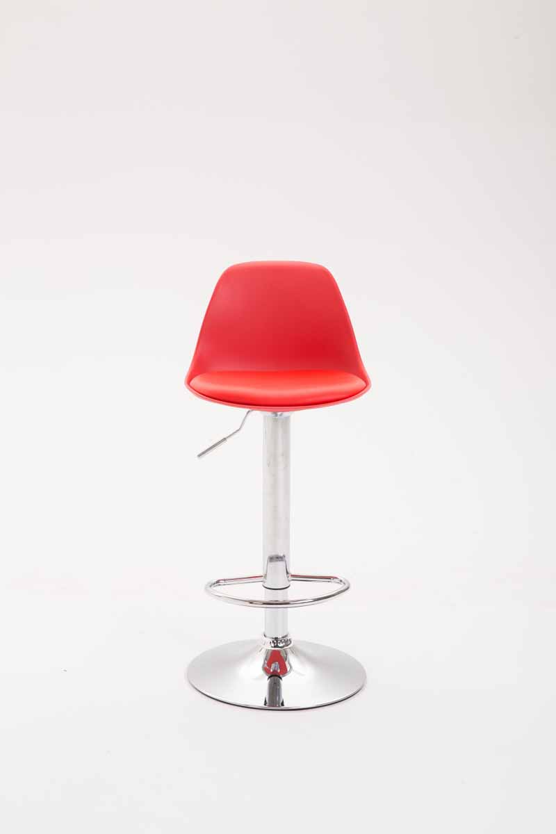 Sgabello di design KIEL in polipropilene e similpelle