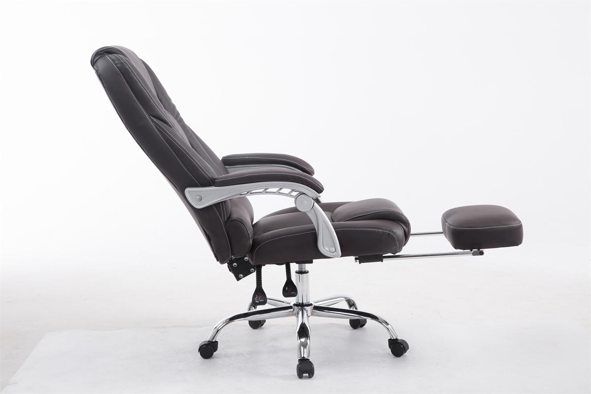 Sedia da ufficio Pacific in similpelle