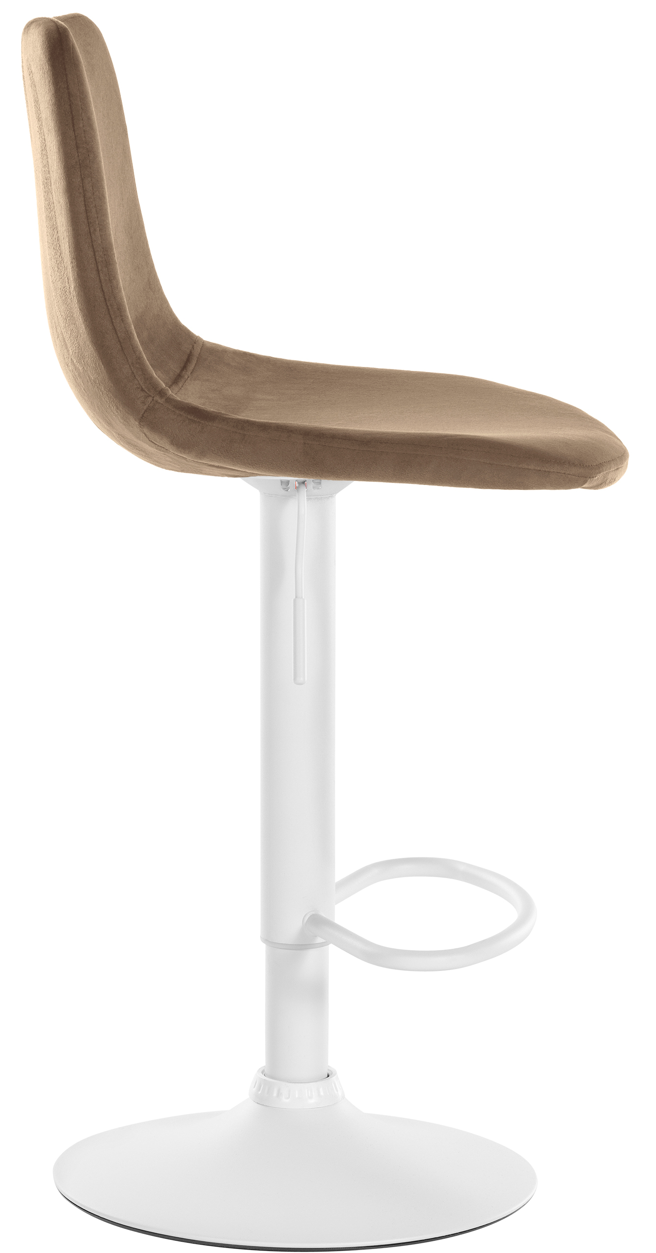 Sgabello Divo Velvet