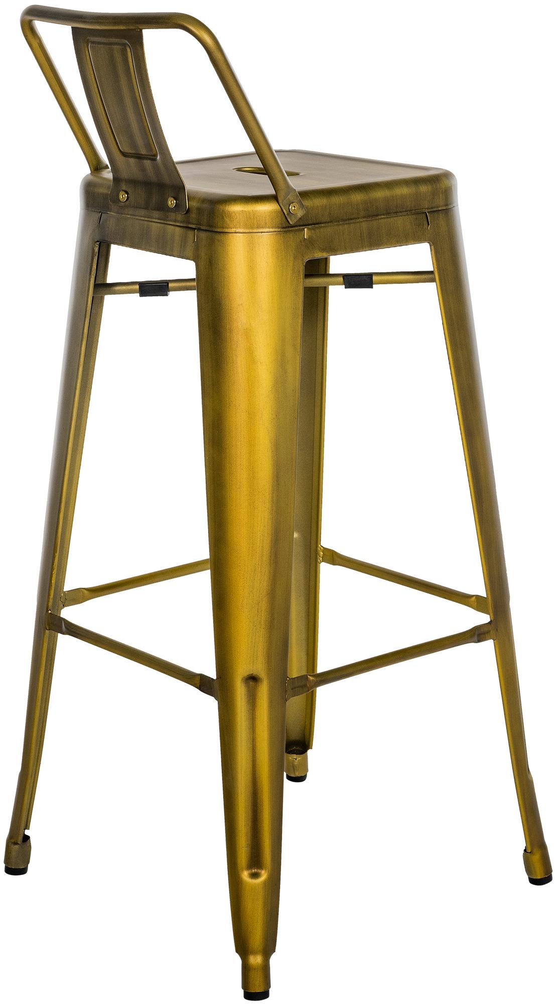 Sgabello da Bar in Metallo Mason