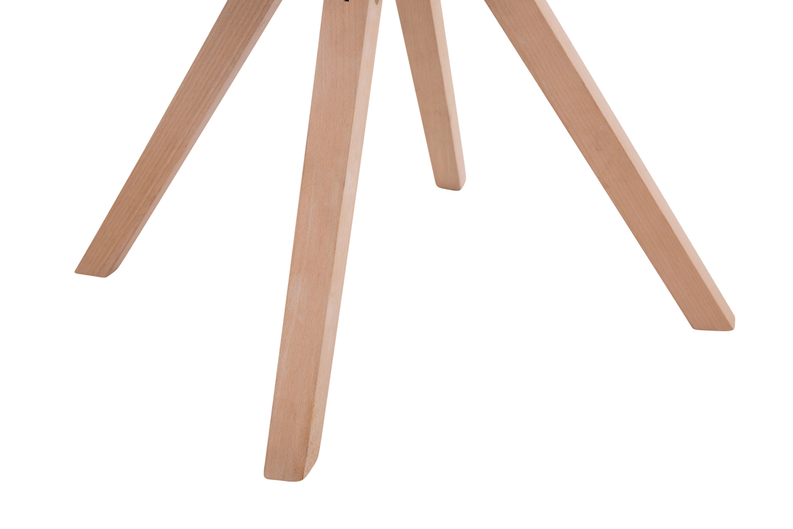 Set di 4 sedie per visitatori Toulouse Fabric Square