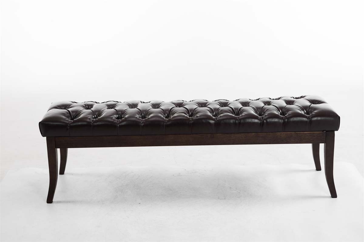 Panca di design RAMSES in legno scuro antico