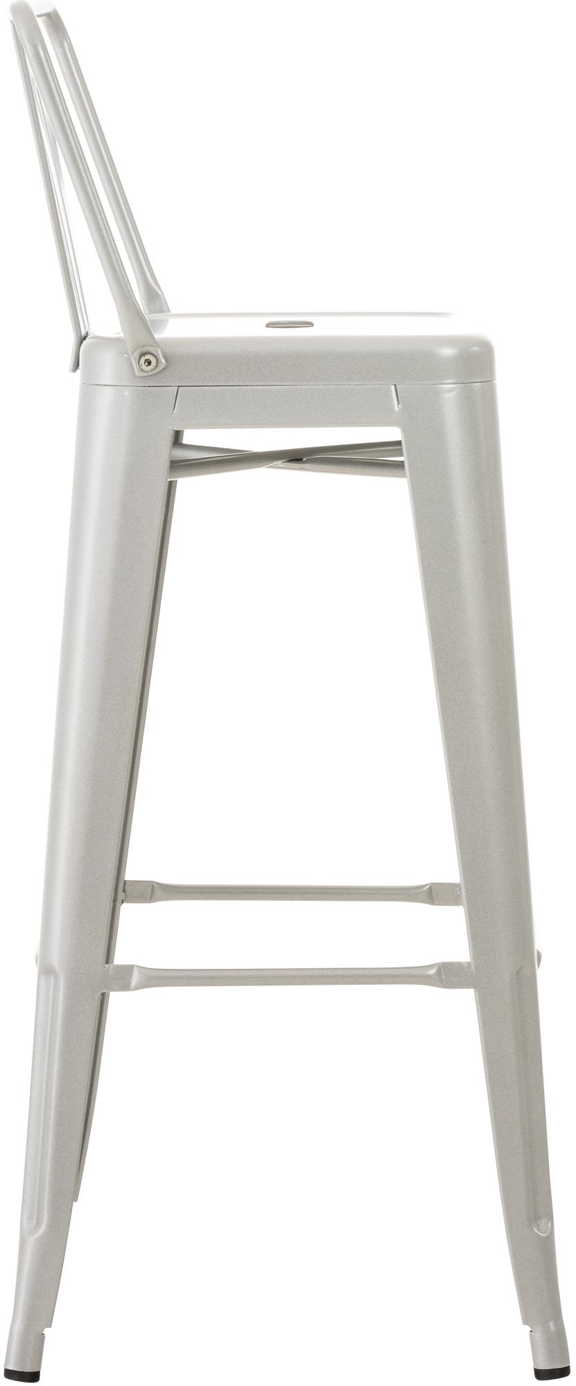 Sgabello da Bar in Metallo Mason