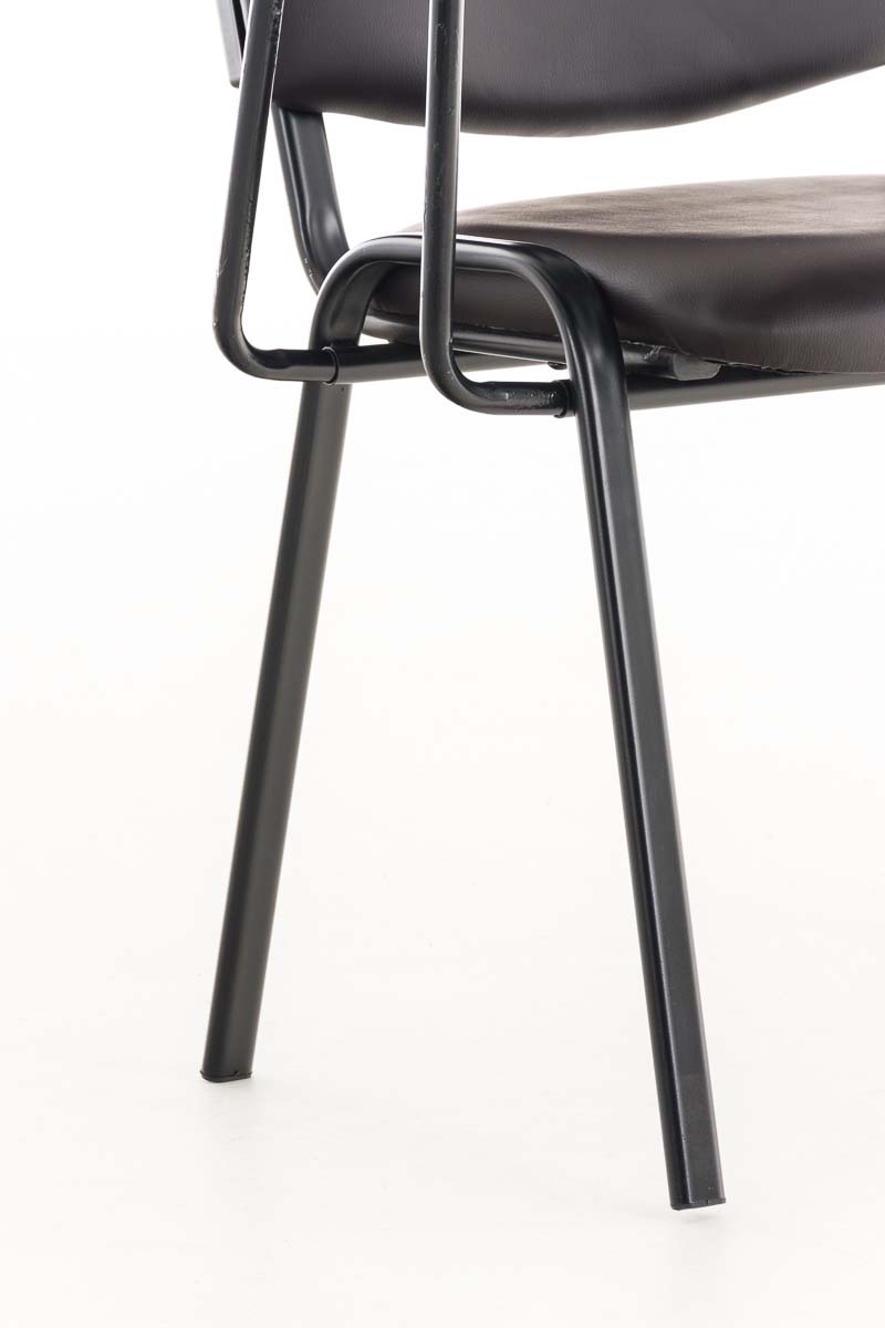 Sedia Ken in similpelle con tavolino ribaltabile