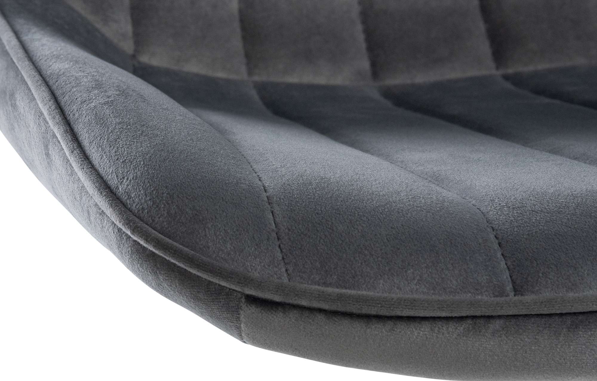 Sgabello da bar Toni velluto elegante, comodo e resistente, ideale per cucina o locale, design moderno per ogni ambiente