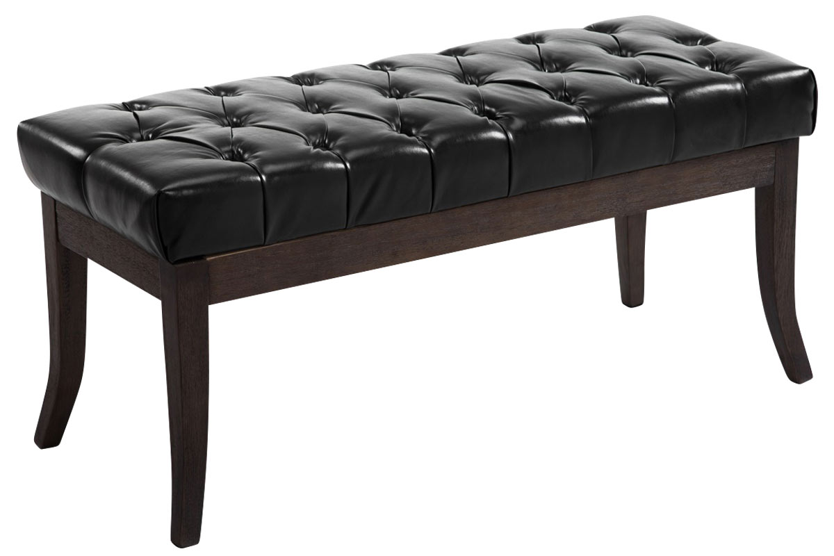 Panca di design RAMSES in legno scuro antico