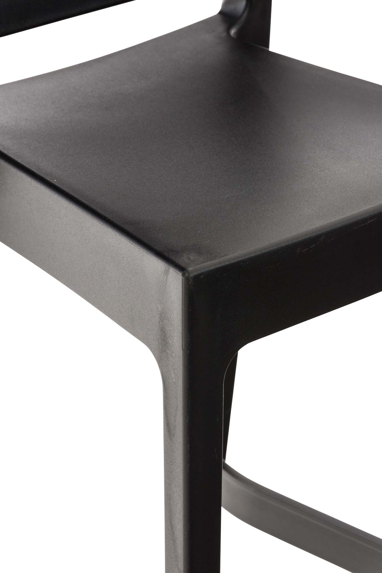 Set da 4 sgabelli da bar Maya in plastica