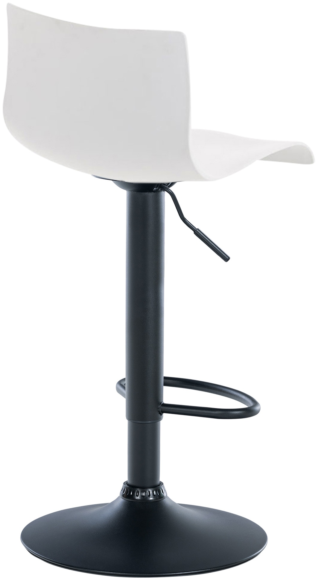 Sgabello Hover in polipropilene e metallo