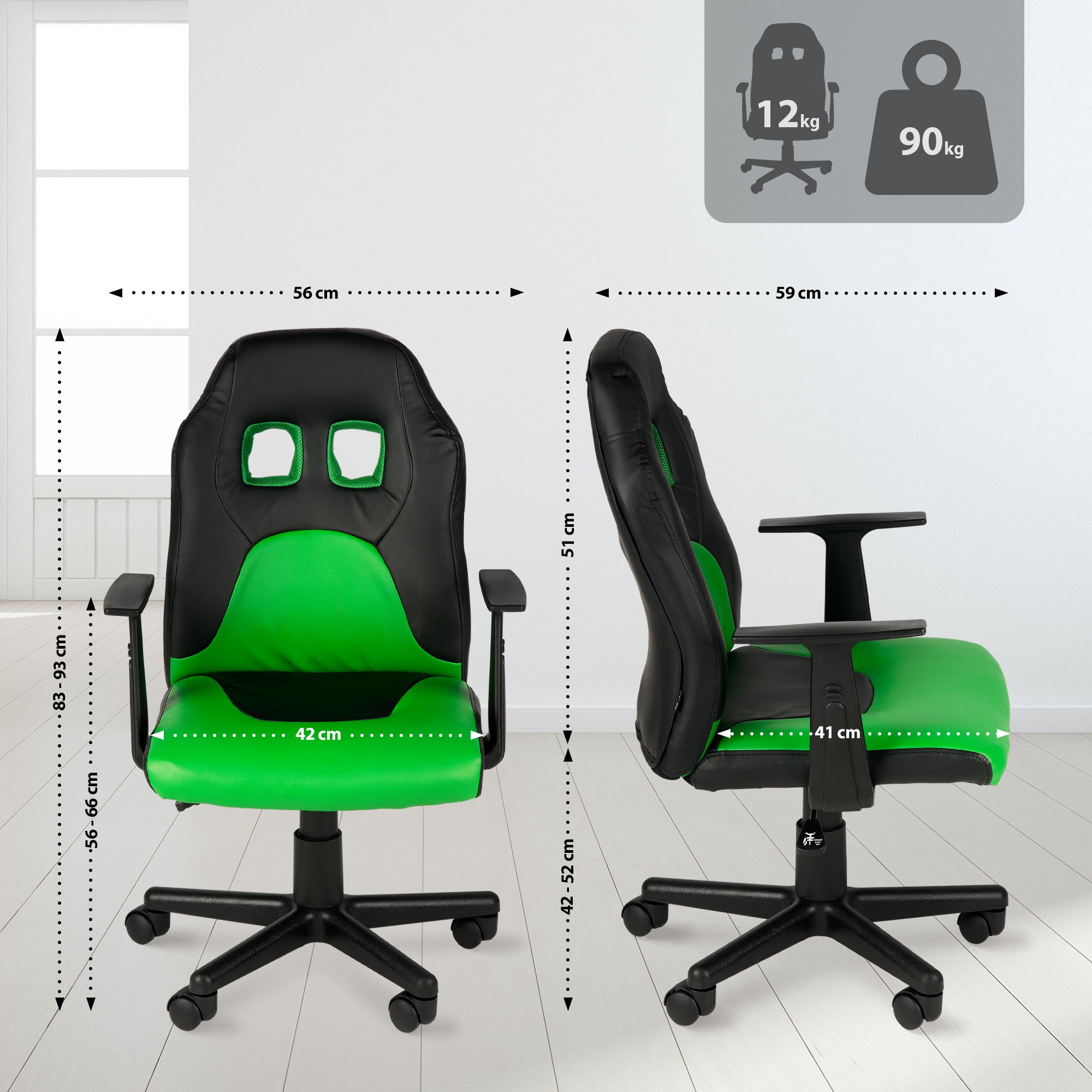 Sedia da scrivania Fun per bambini