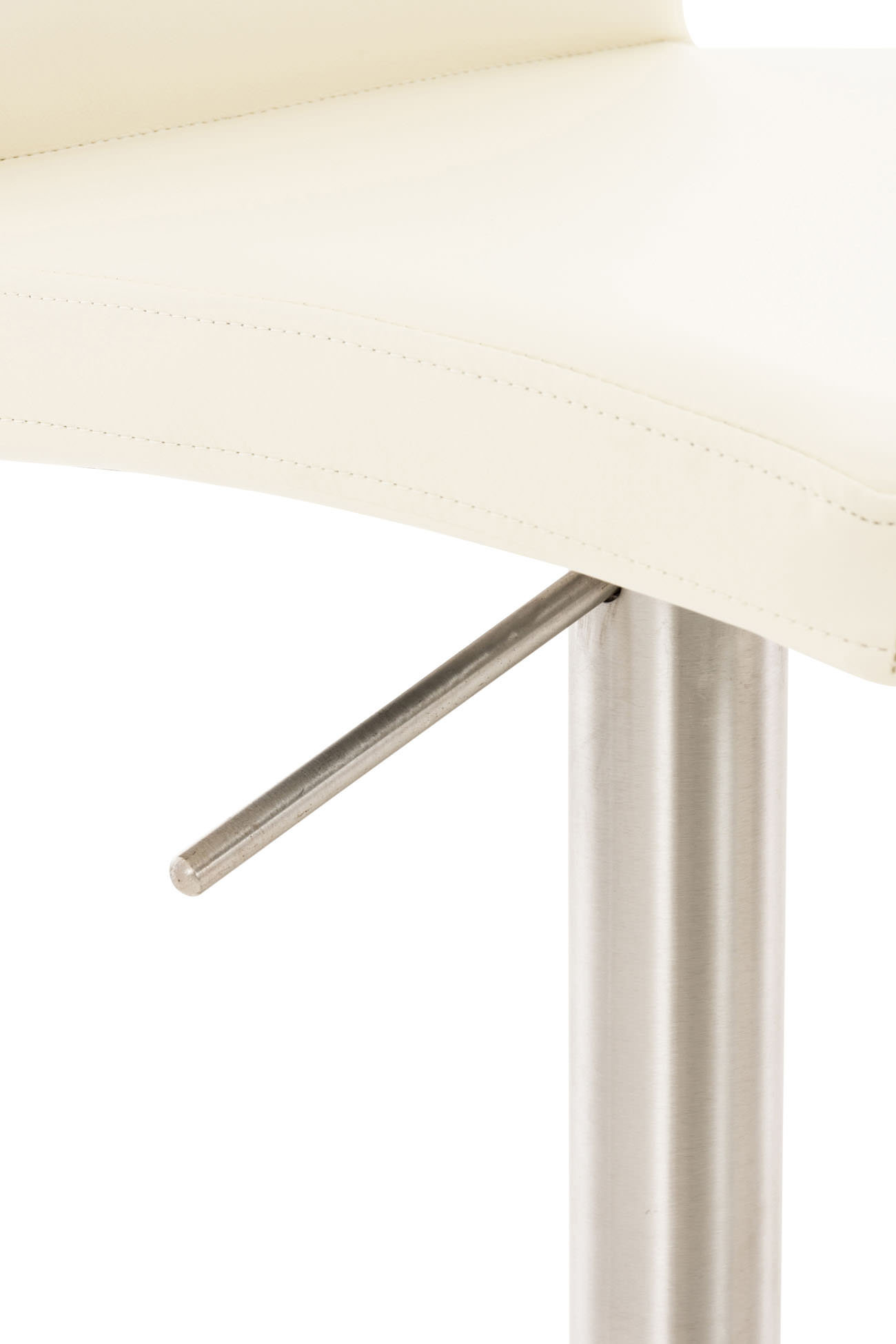 Sgabello da bar Cadiz con rivestimento in similpelle