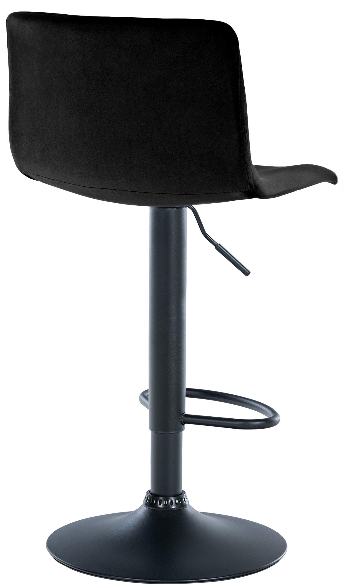 Sgabello Bar Hover in Velluto