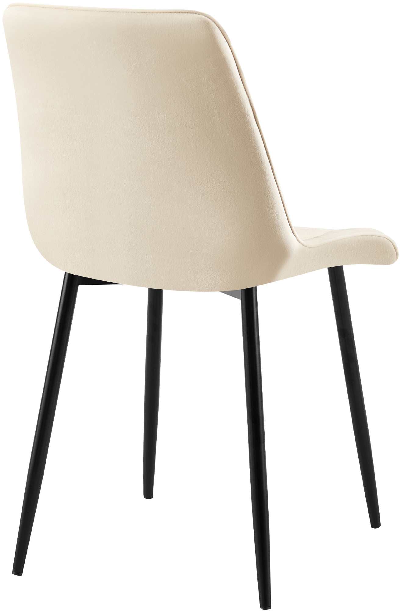 Sedia da pranzo Gifford con rivestimento in velluto