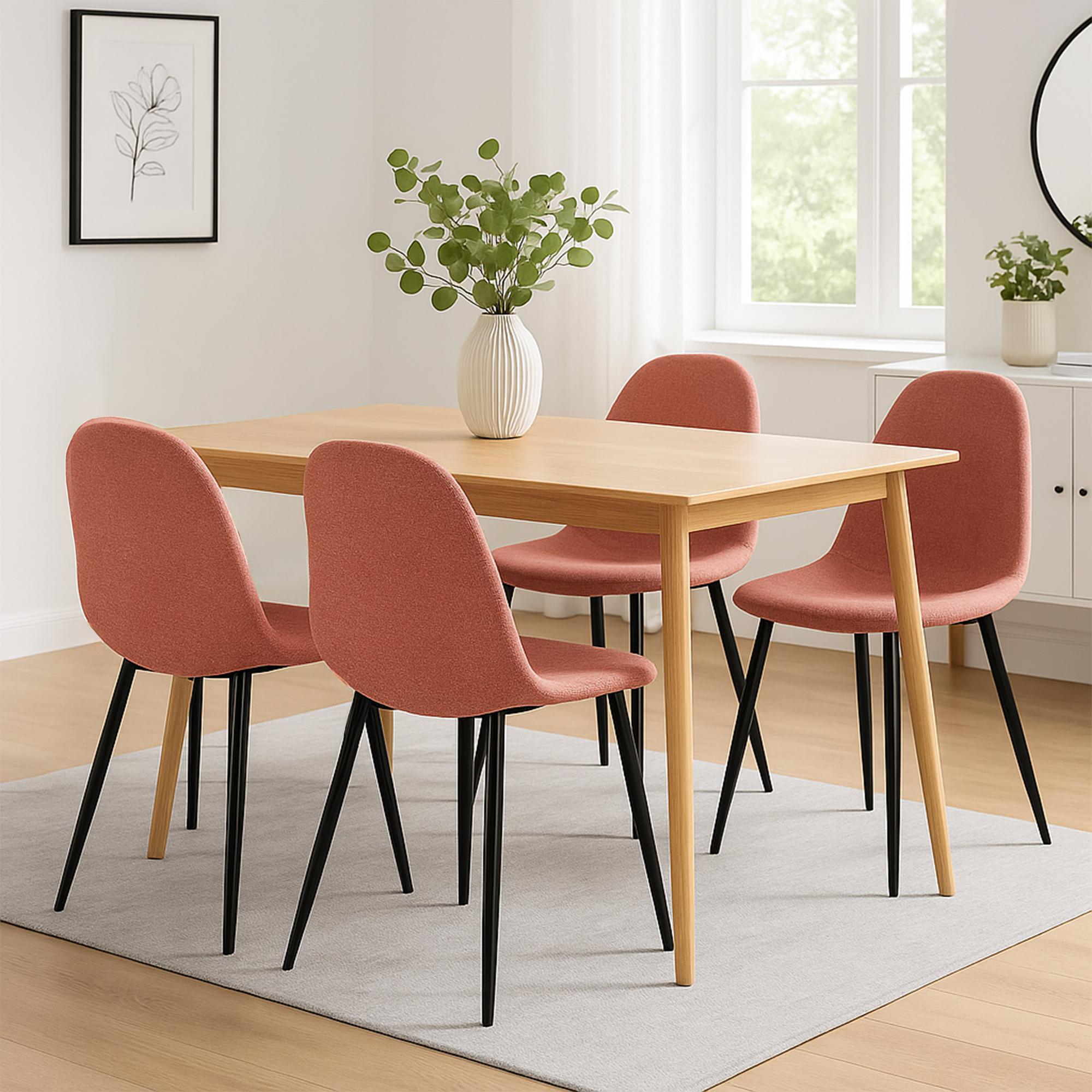 Set di 4 sedie da pranzo Napier