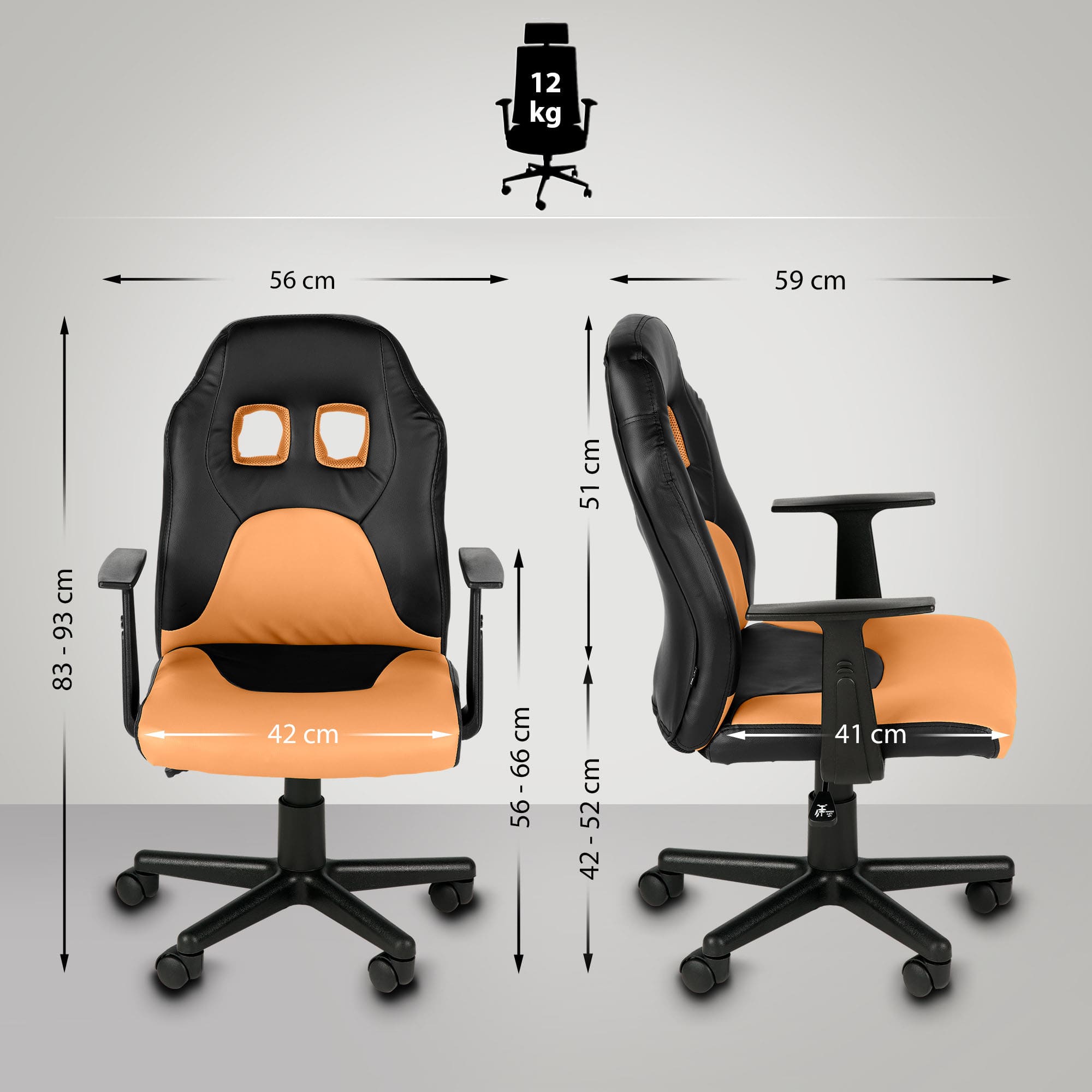 Sedia da scrivania Fun per bambini
