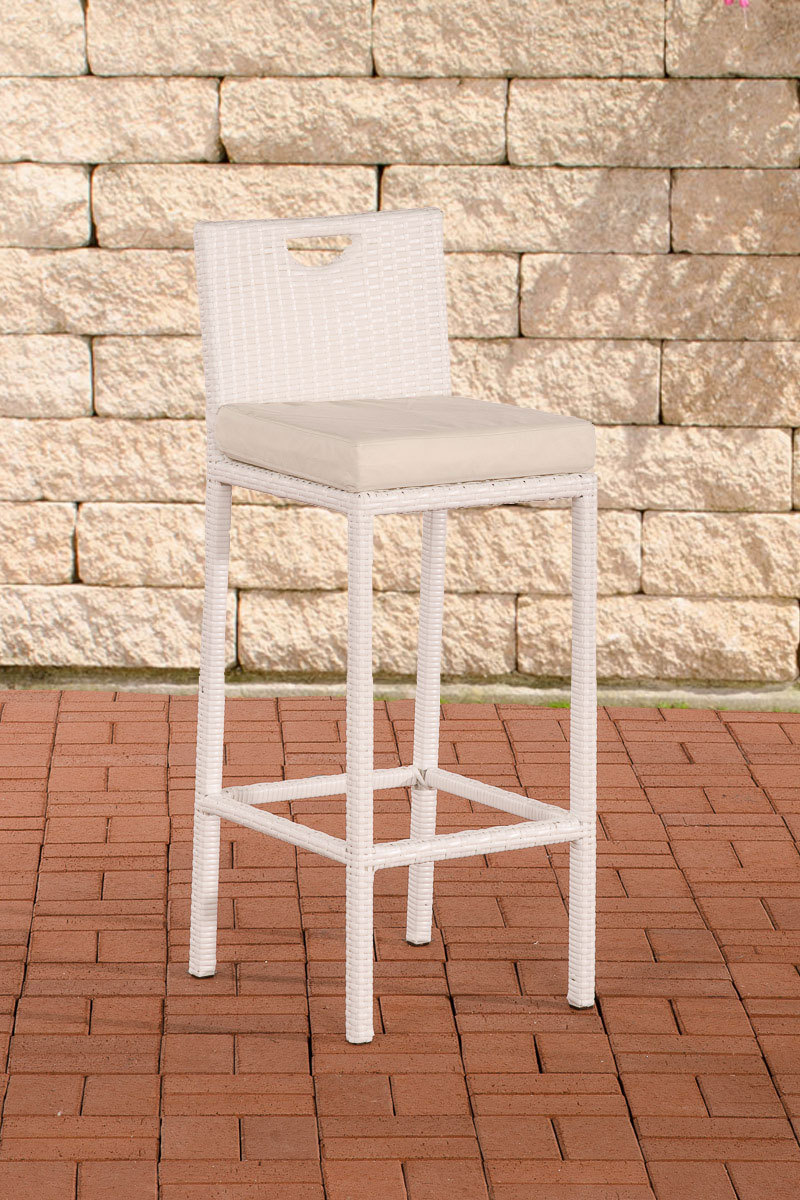 Sgabello Outdoor In Polirattan Mari