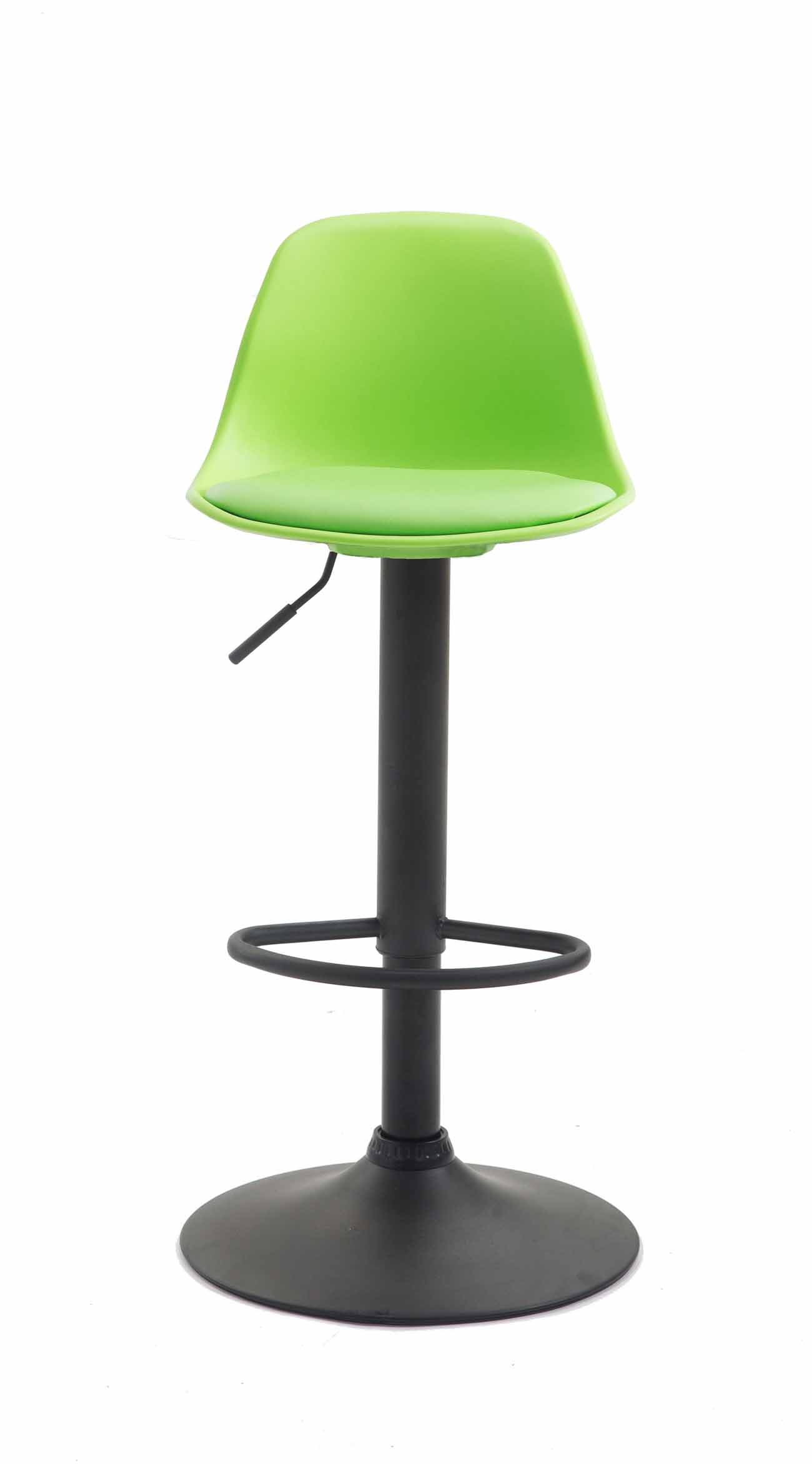 Sgabello di design KIEL in polipropilene e similpelle