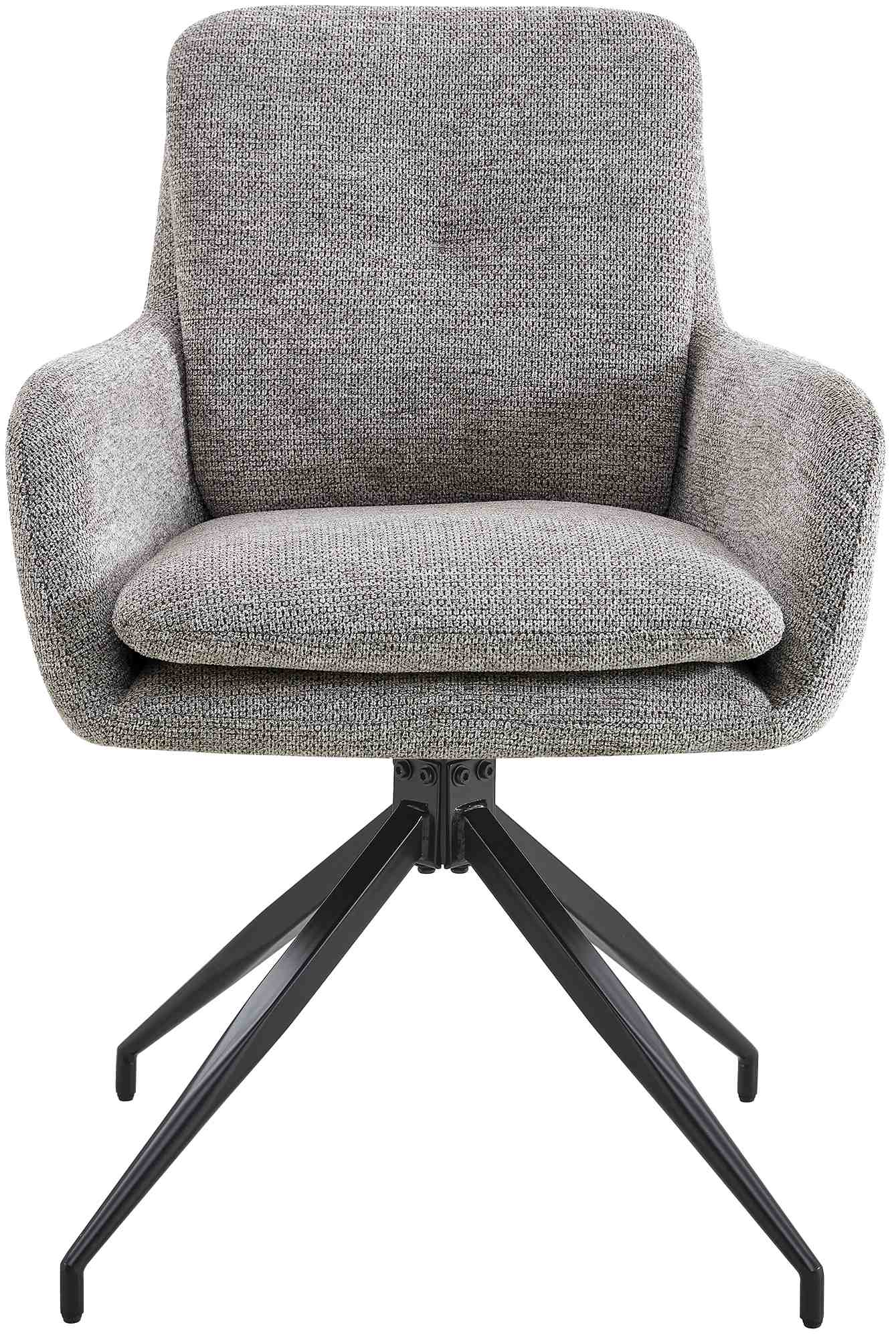 Set di 2 sedie da pranzo in tessuto Pickett