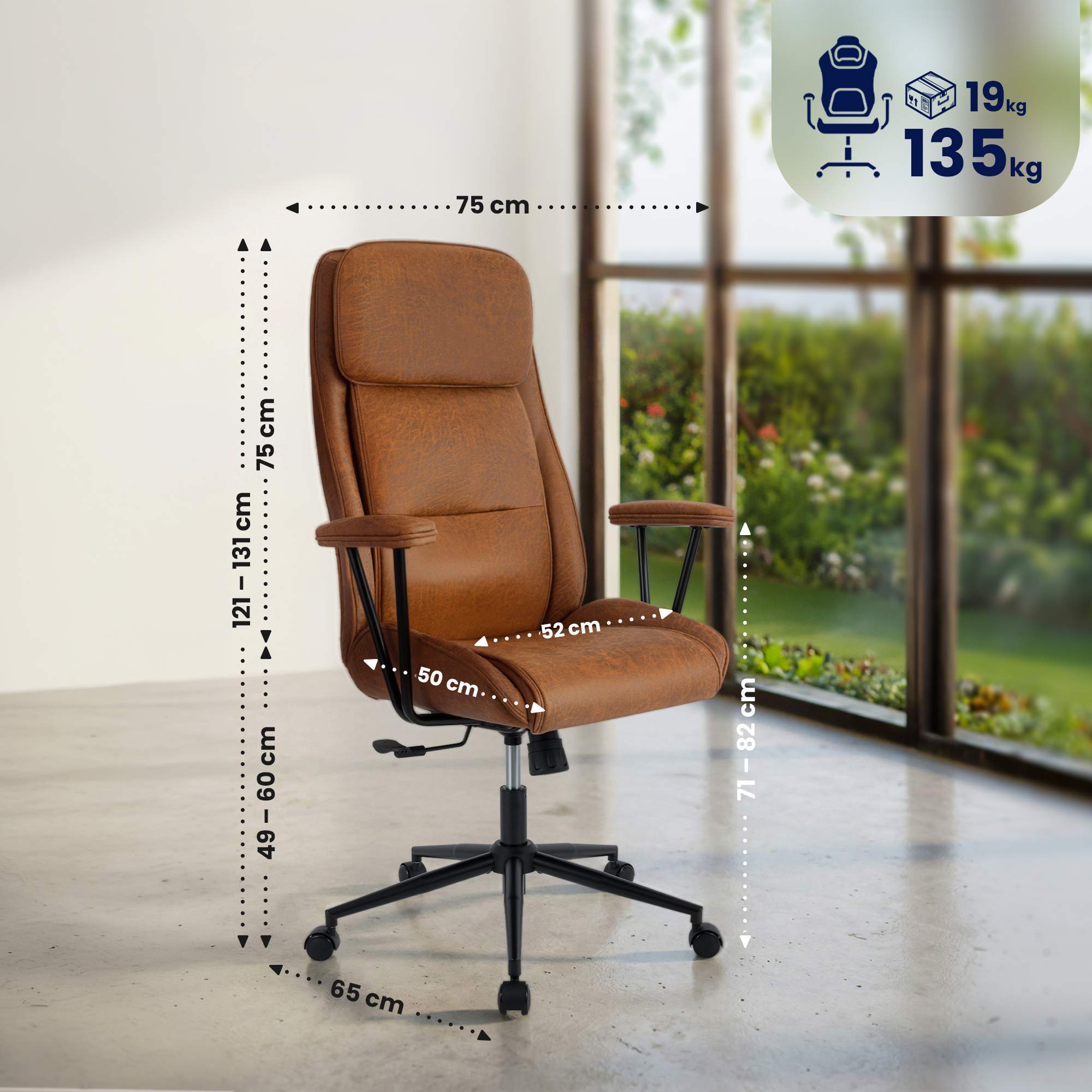 Sedia da ufficio Siddar