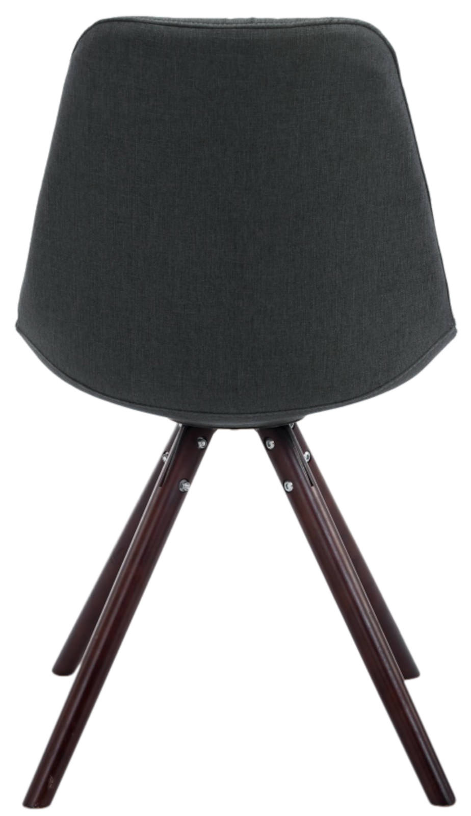 Set di 4 sedie per visitatori Toulouse Fabric Round