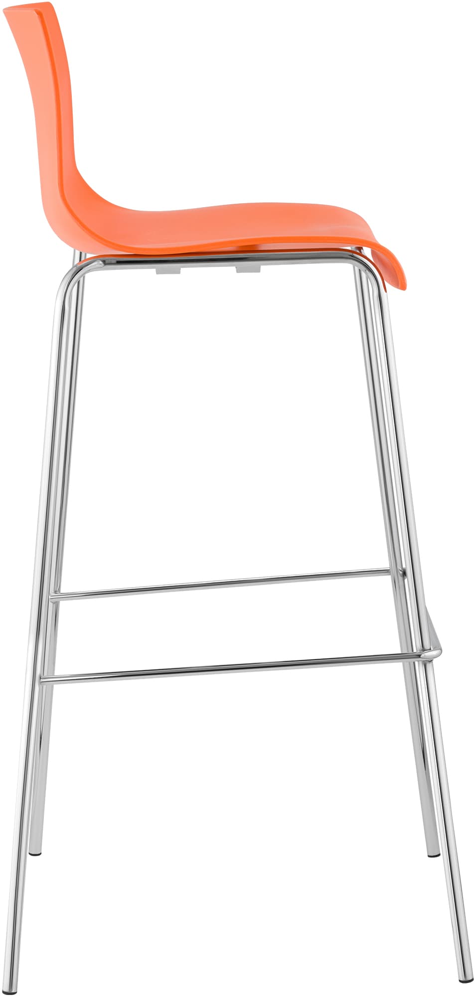 Sgabello da Bar Hover Plastica Struttura a 4 Gambe