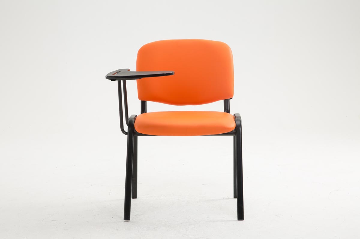 Sedia Ken in similpelle con tavolino ribaltabile
